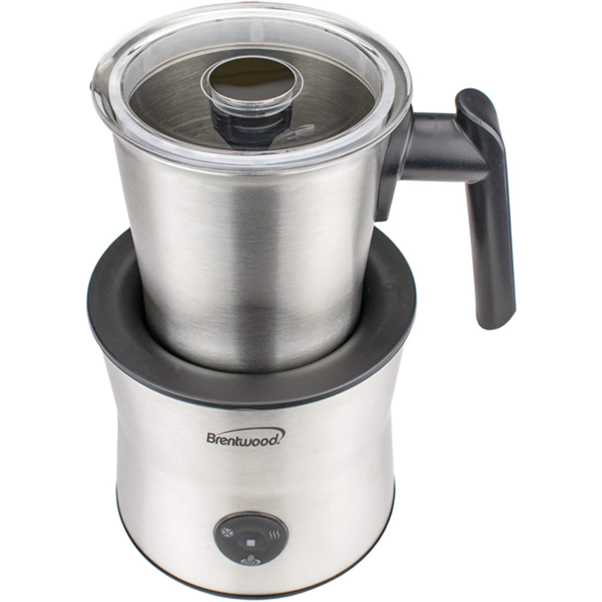 Brentwood 15oz. Cordless Electric Milk Frother, Warmer & Hot Chocolate Maker