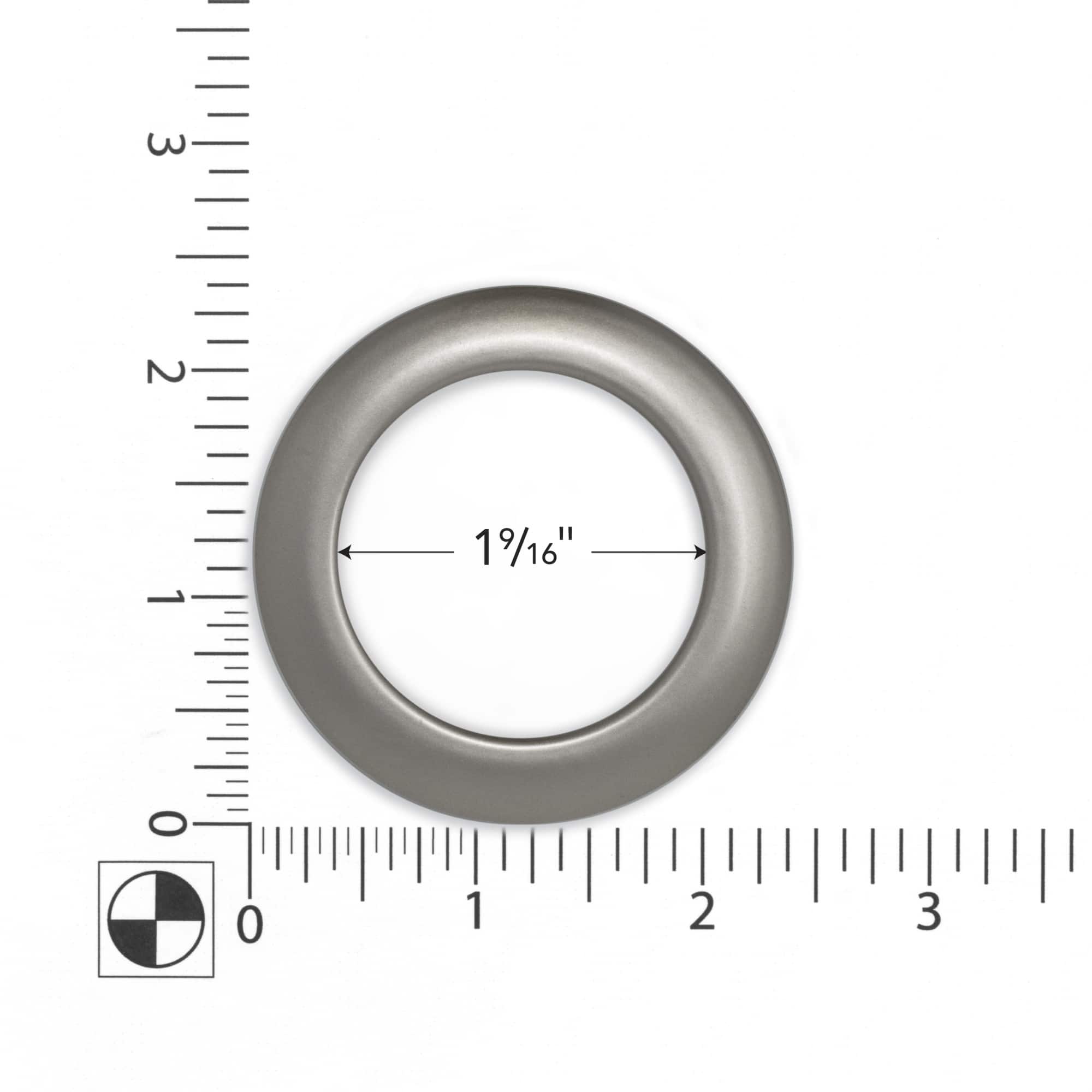 Dritz® Home 1.5" Pewter Curtain Grommets, 16 Sets