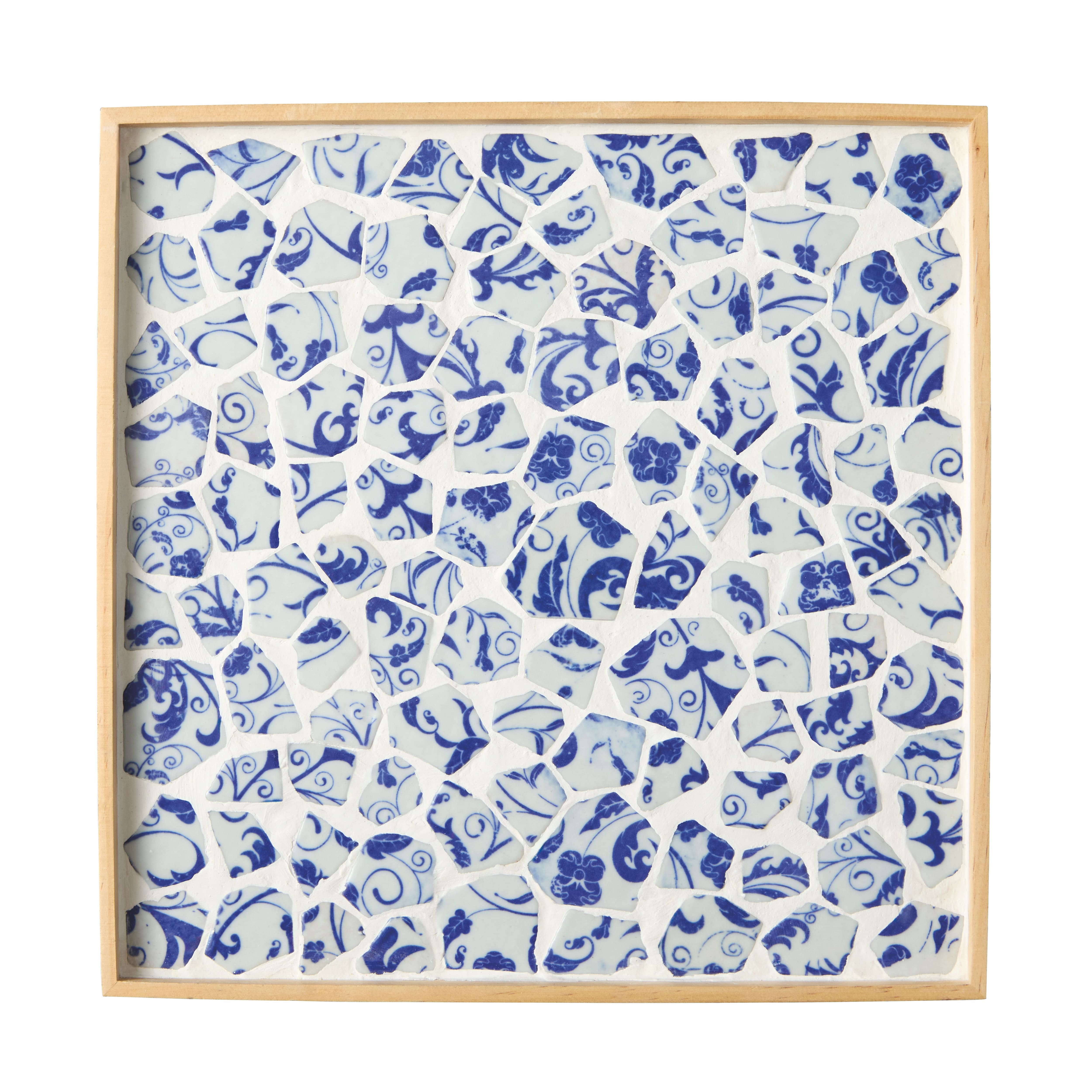 10" Blue Tile Wall Décor Mosaic Kit by Make Market®