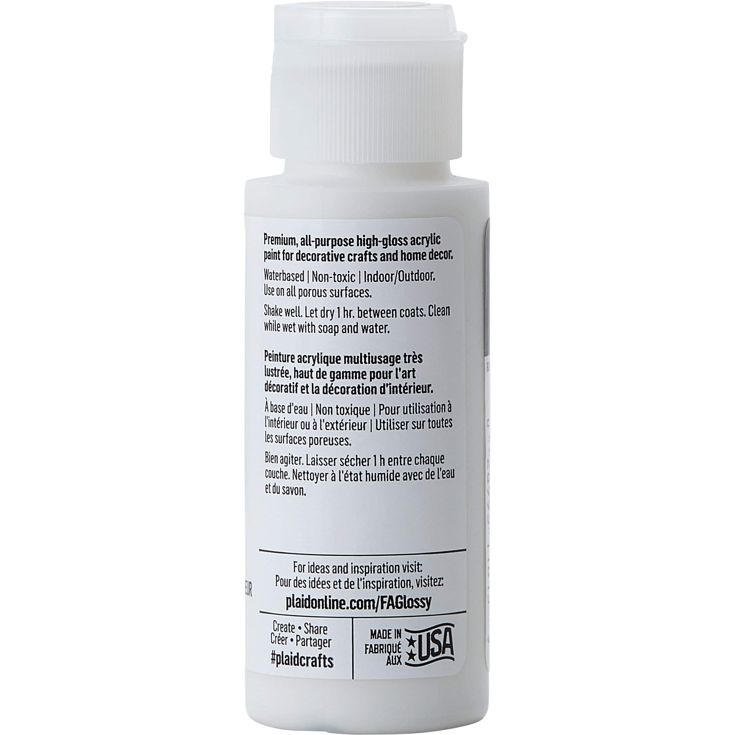 12 Pack: FolkArt® Glossy™ High-Gloss Acrylic Paint