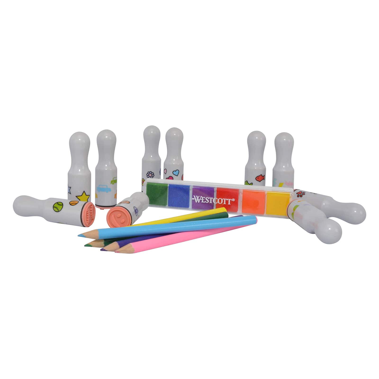 Westcott® 16-Piece Stamp Set