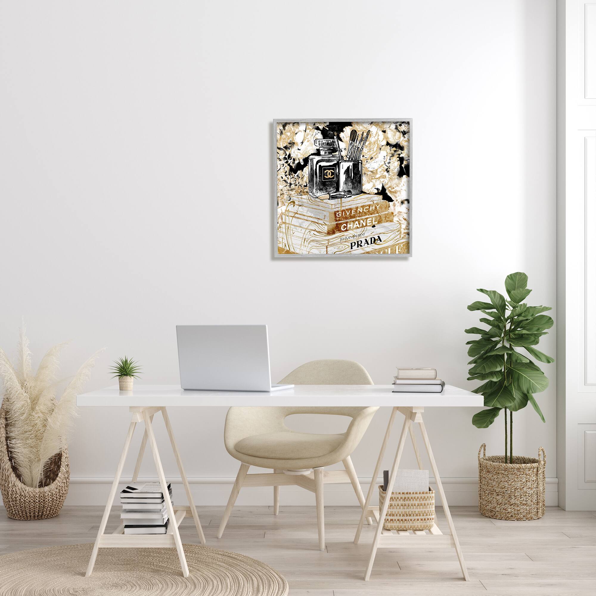 Stupell Industries Glam Designer Accessories Women's Fashion Book Detail Wall Art