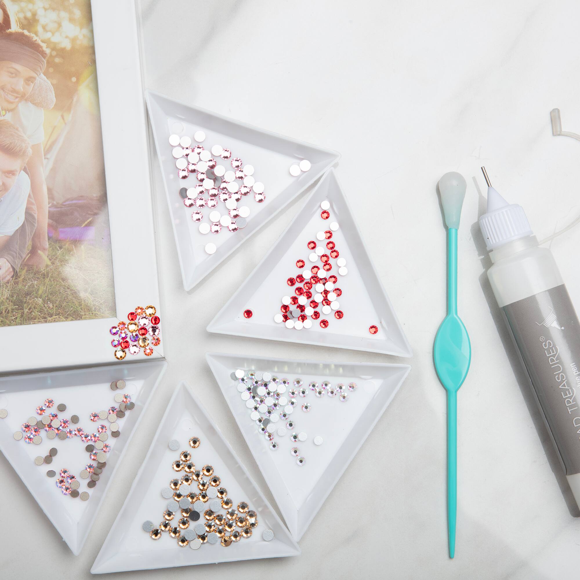 6 Packs: 55 ct. (330 total) SS16 Round Flatback Austrian Crystals by Bead Landing™