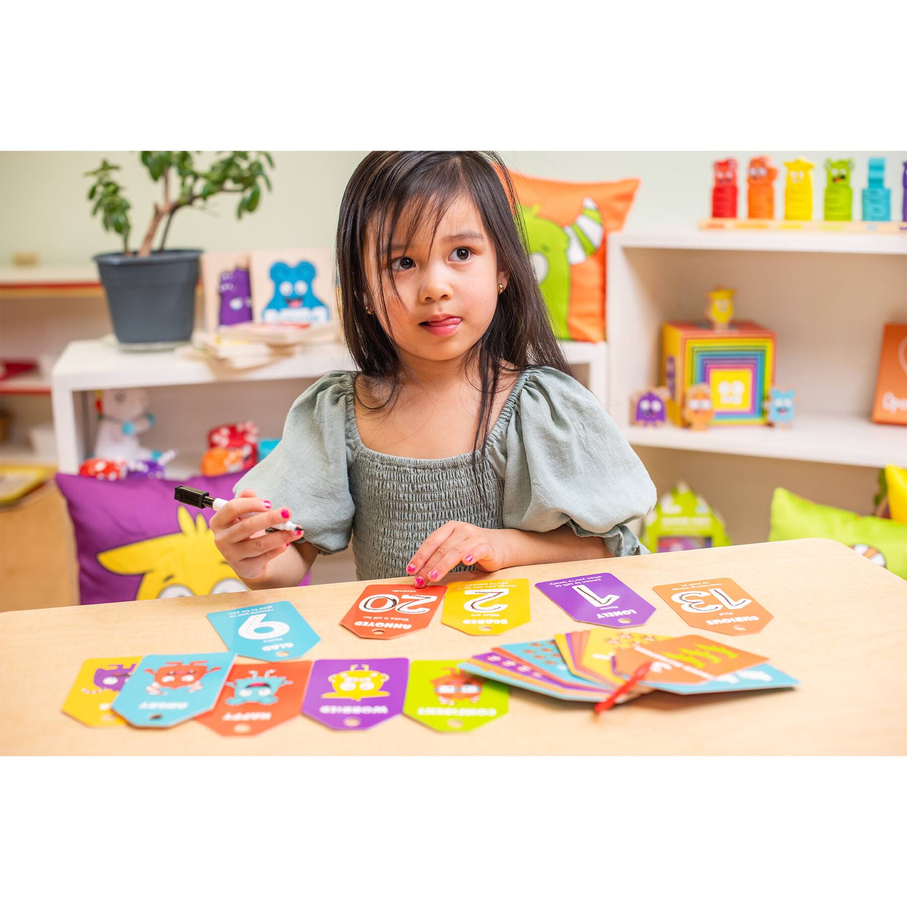 Emotions 123's Dry Erase Flash Cards Kit