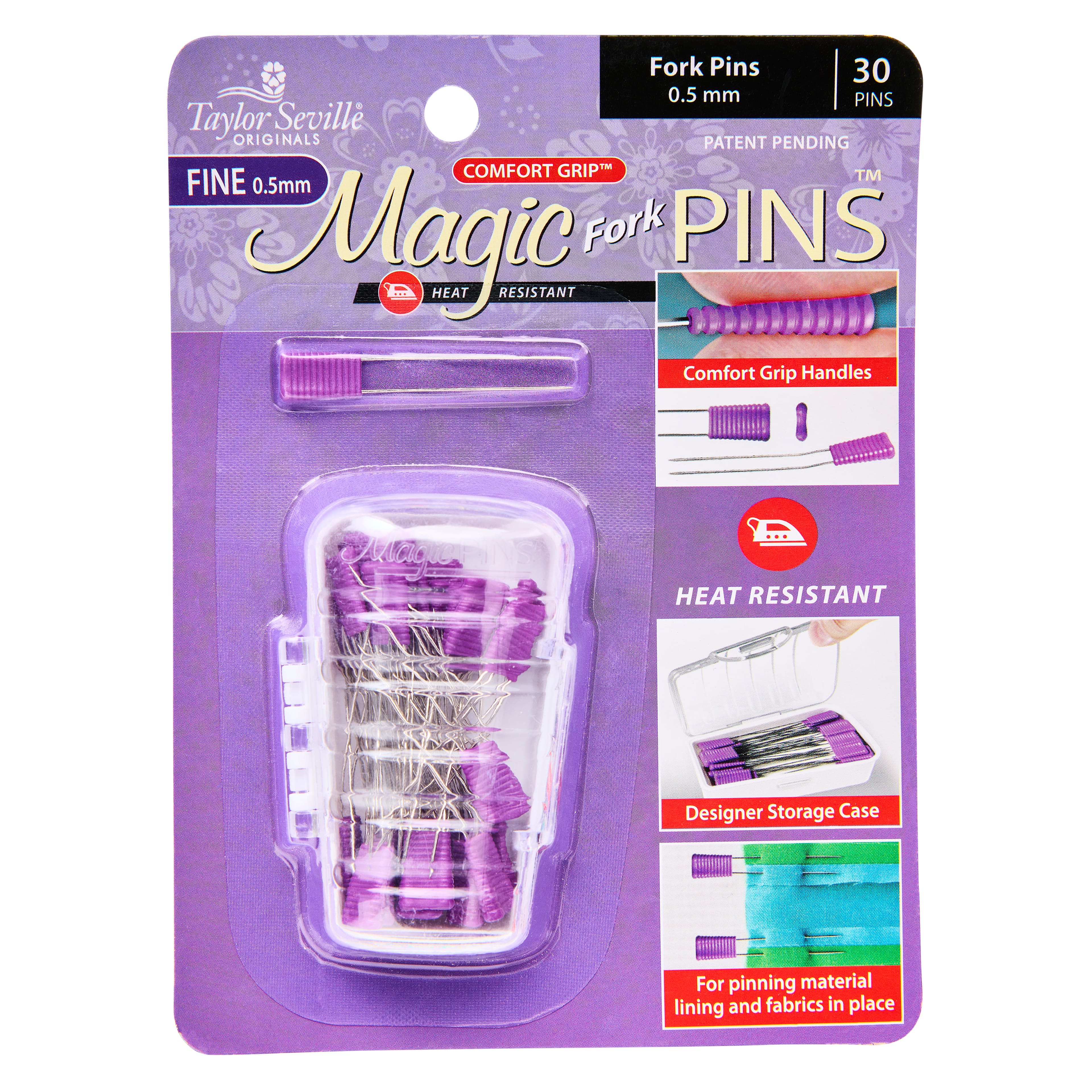Comfortable Grip® Magic Fork Pins™
