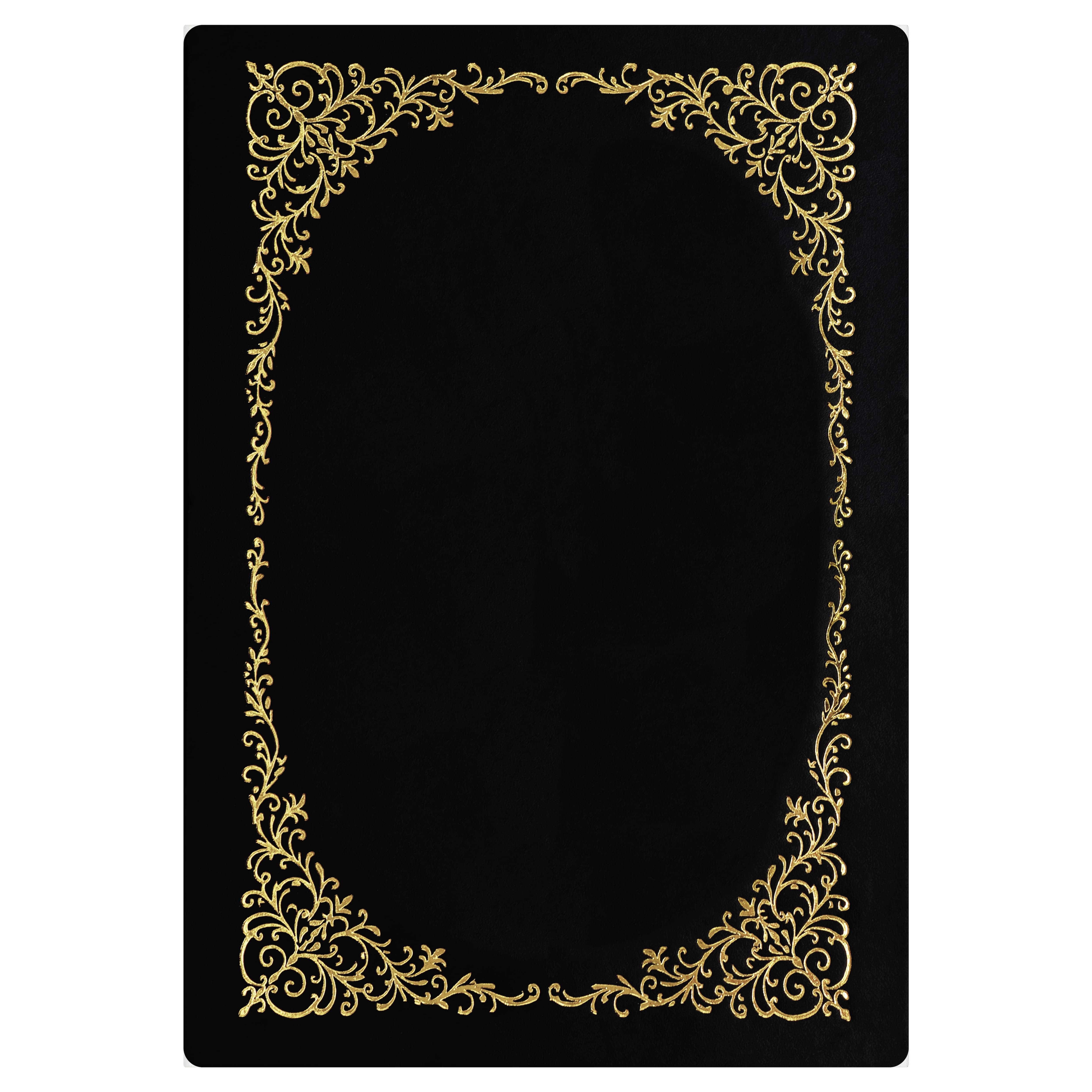 Black & Gold Book Jewelry Box by Bead Landing™