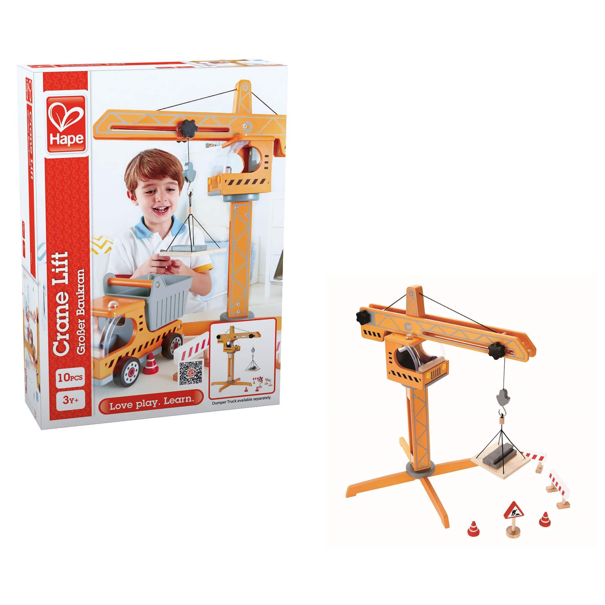 Hape Playscapes Crane Lift Playset