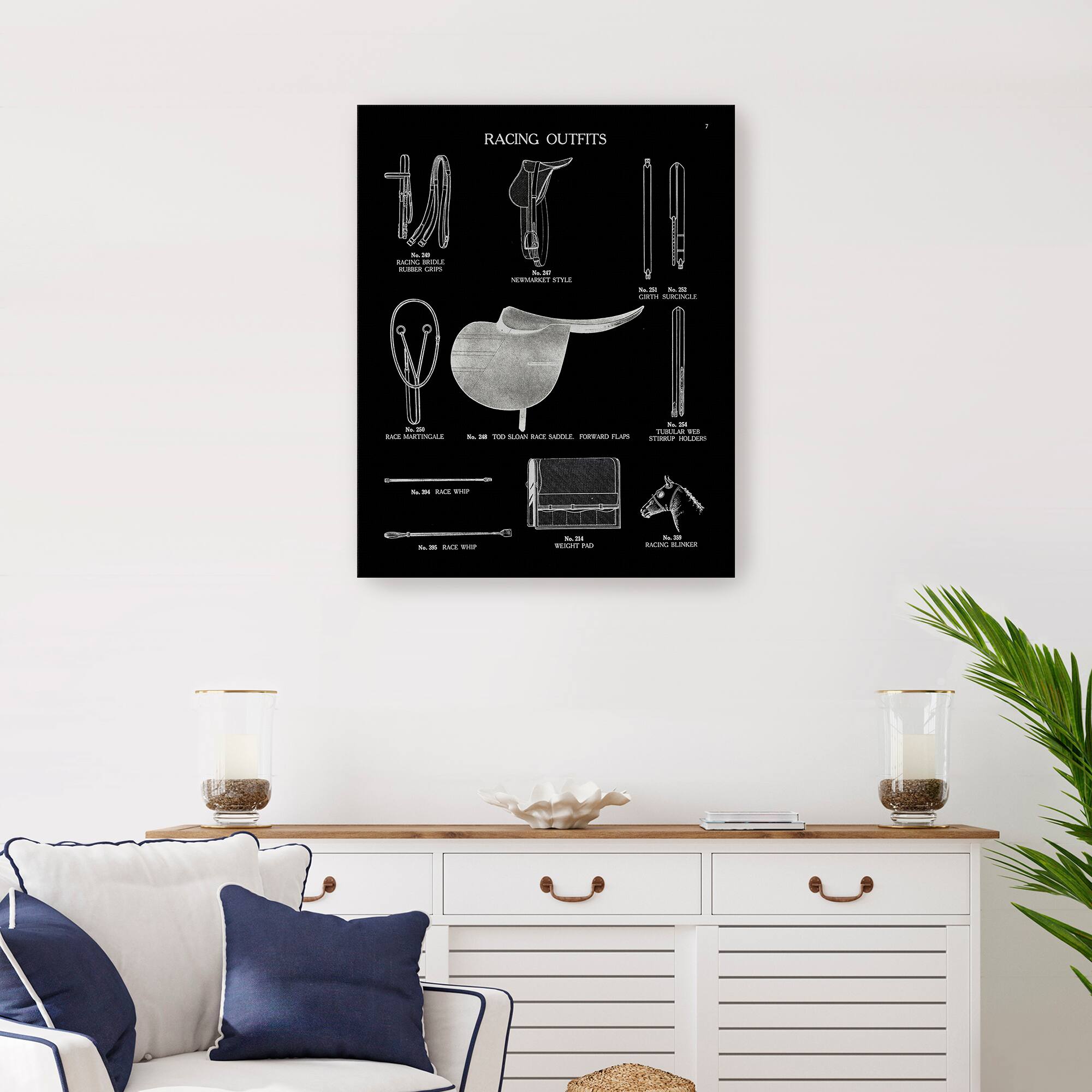 Lumaprints Equestrian Riding Canvas Giclée Art
