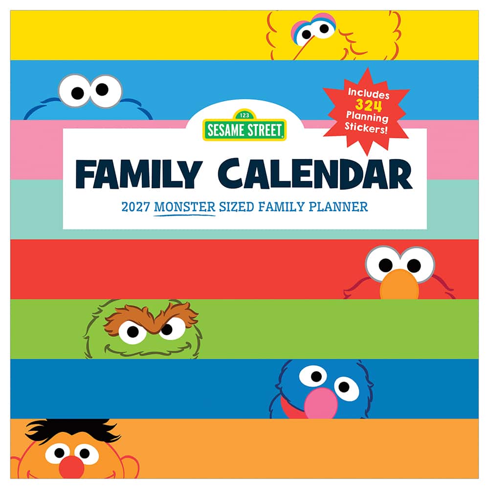 2027 Sesame Street Planning Wall Calendar