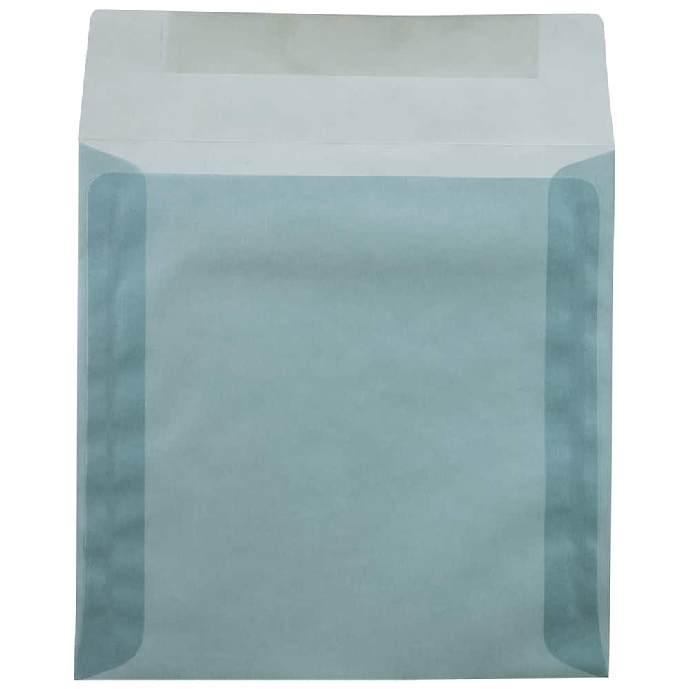 JAM Paper 8" x 8" Square Translucent Vellum Invitation Envelopes, 25ct.