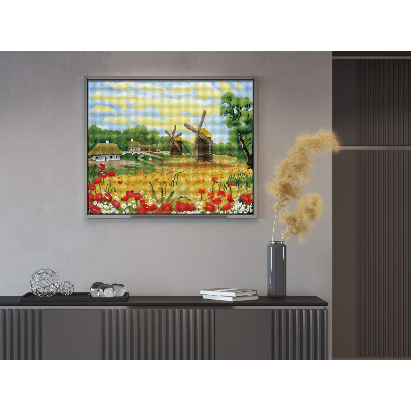 Diamond Dotz® Intermediate Windmill Days Diamond Painting Kit