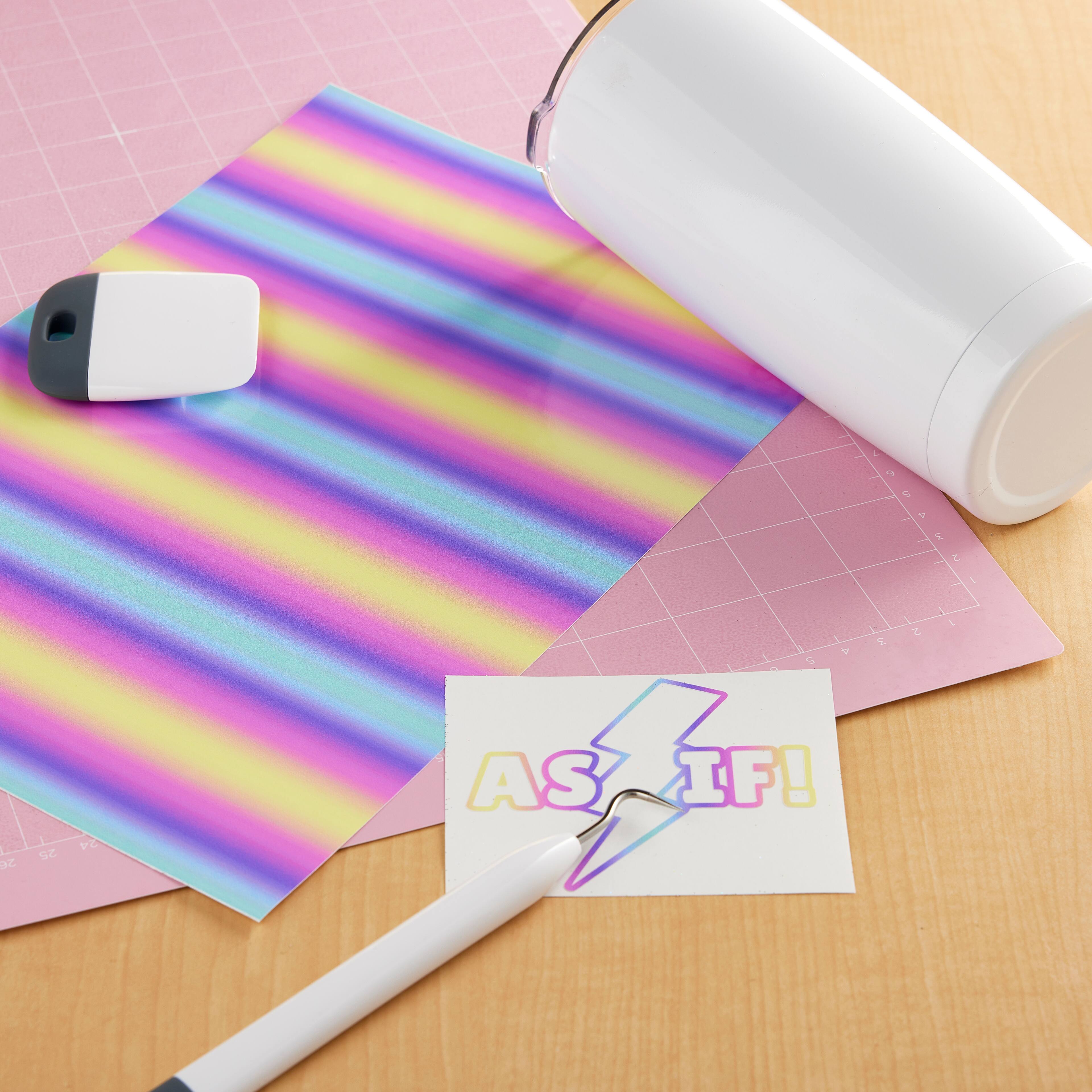 12 Pack: Siser® Sparkleberry EasyPSV® Permanent, Ombre Unicorn