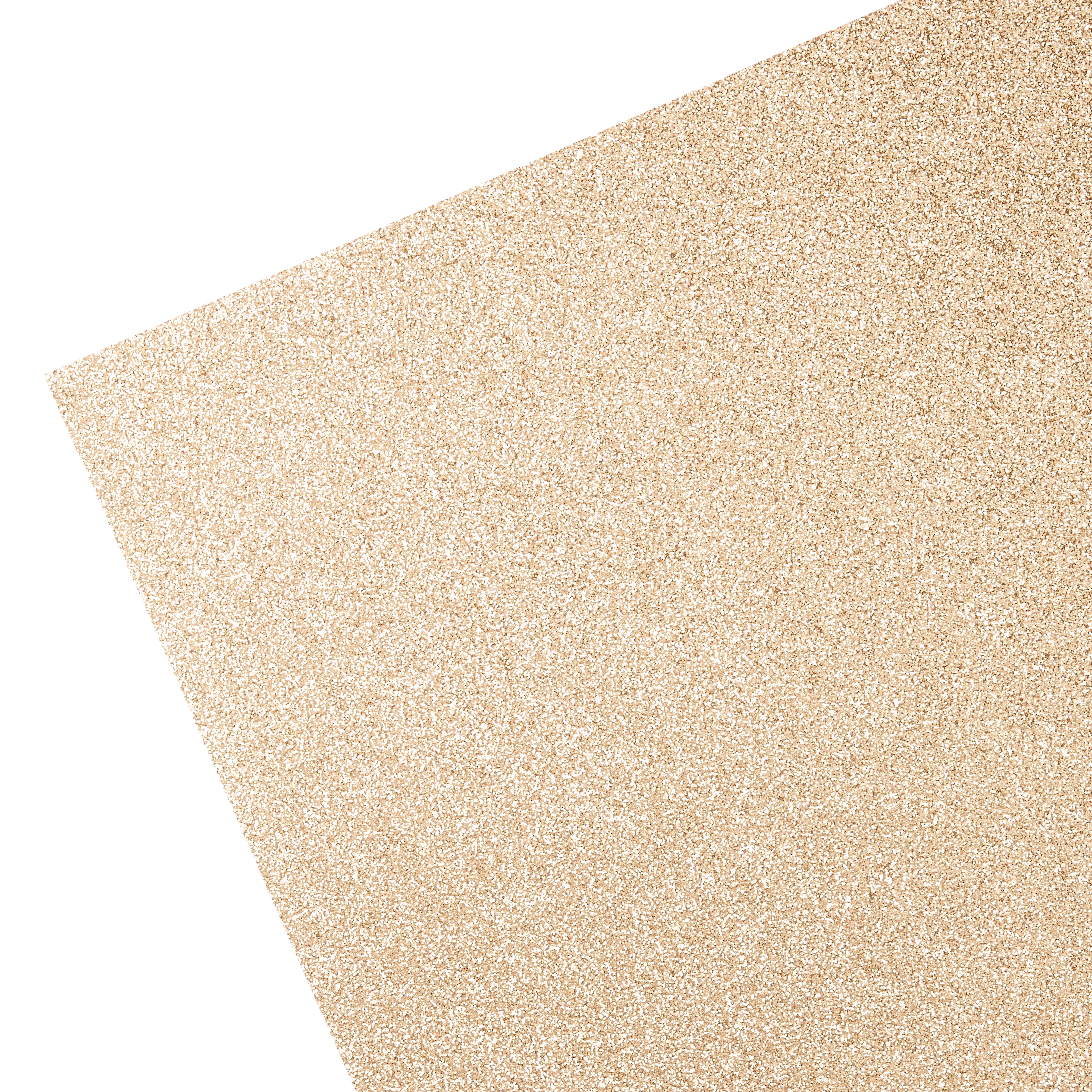 Champagne Glitter 8.5" x 11" Cardstock Paper by Recollections™, 24 Sheets