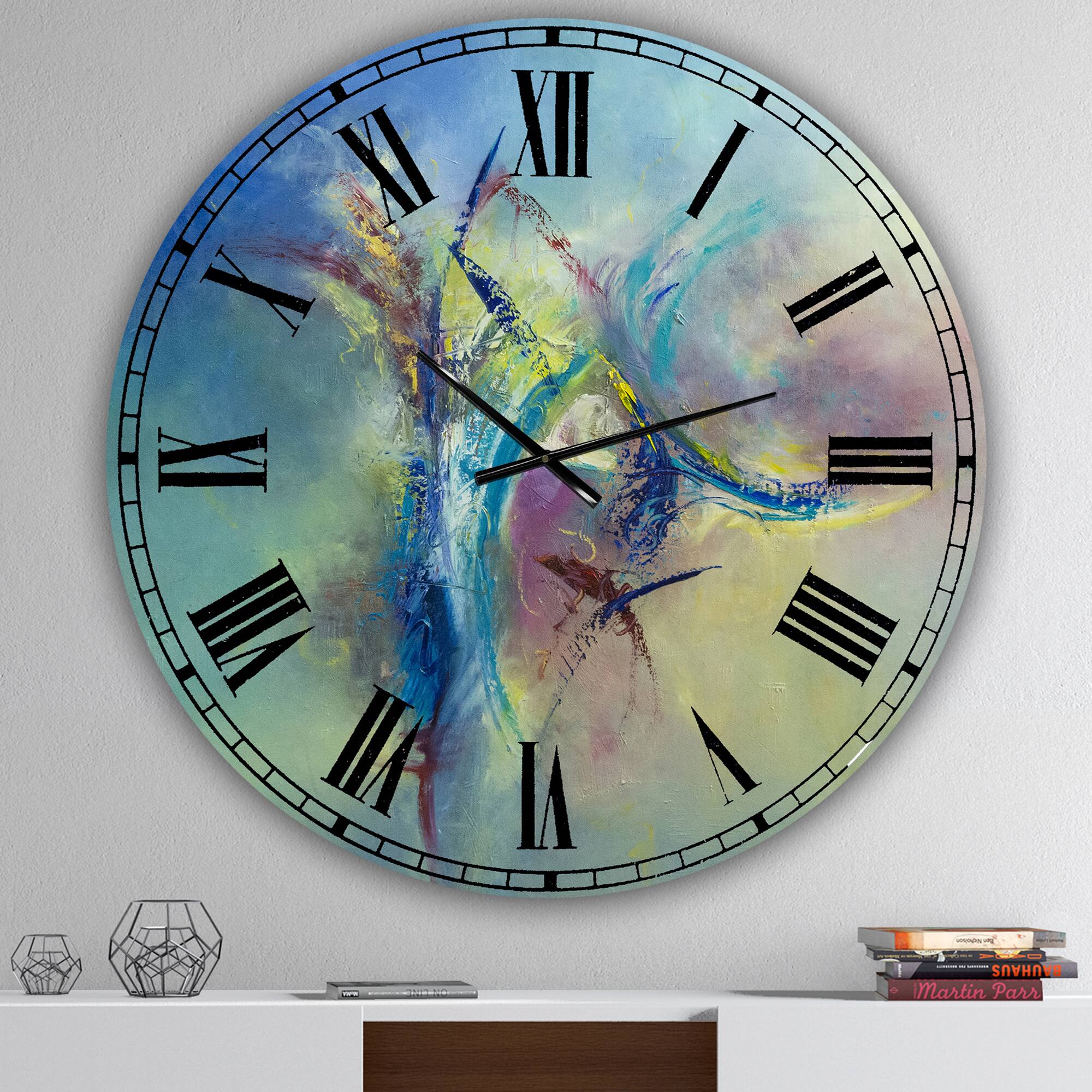 Designart Focused Intention Wall Clock
