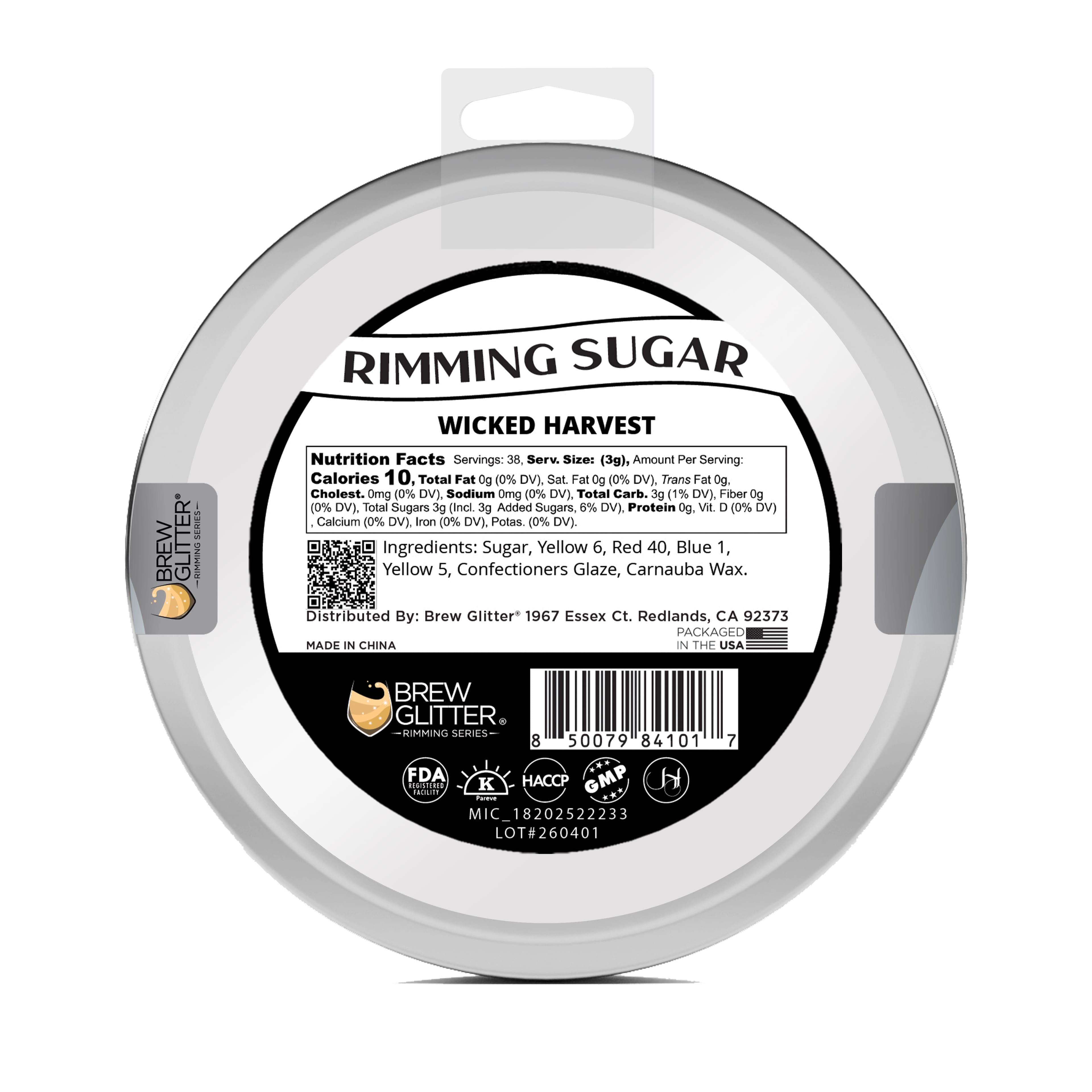 Bakell® Brew Glitter® Wicked Harvest Rimming Sugar