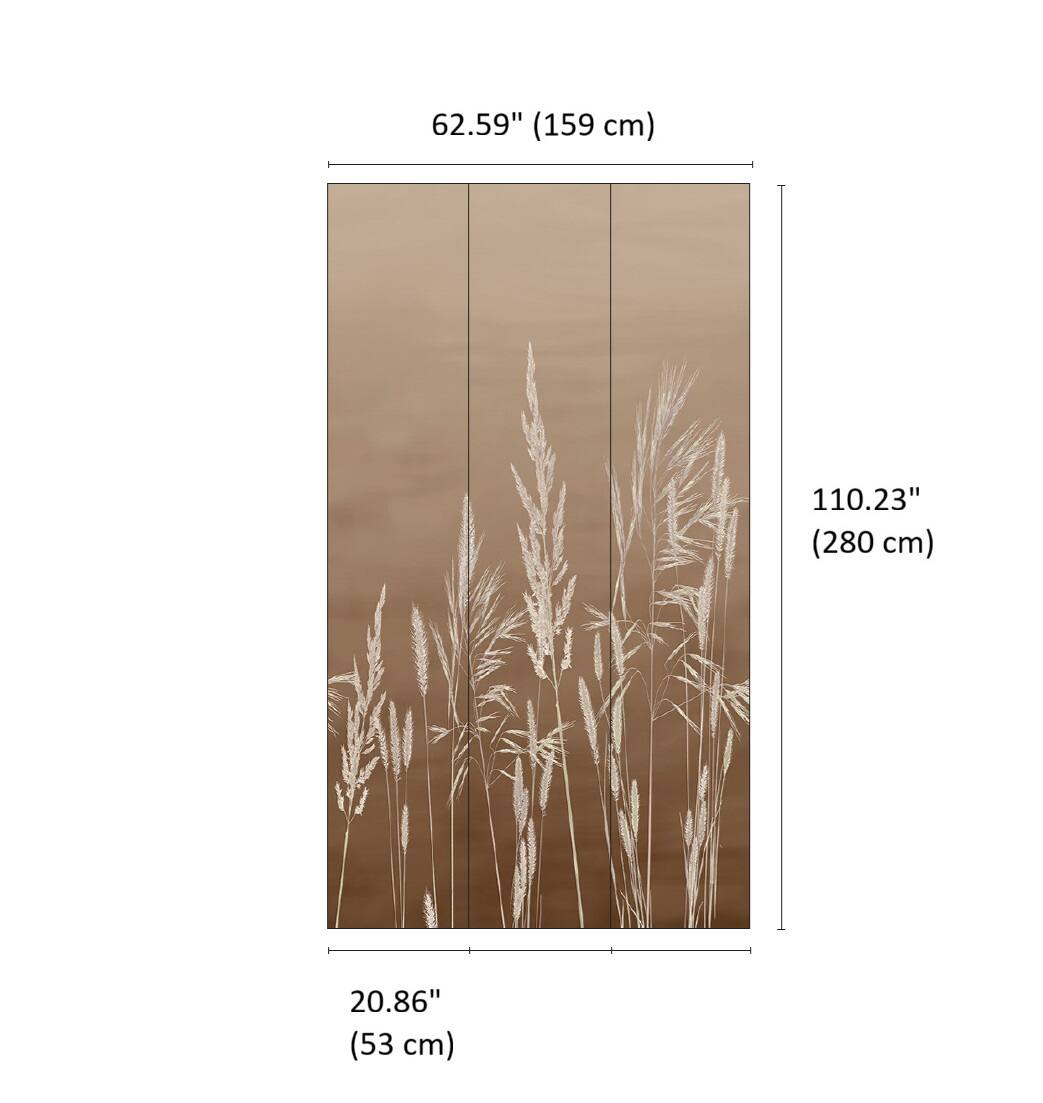 Designs Direct Willow Grass Wall Mural