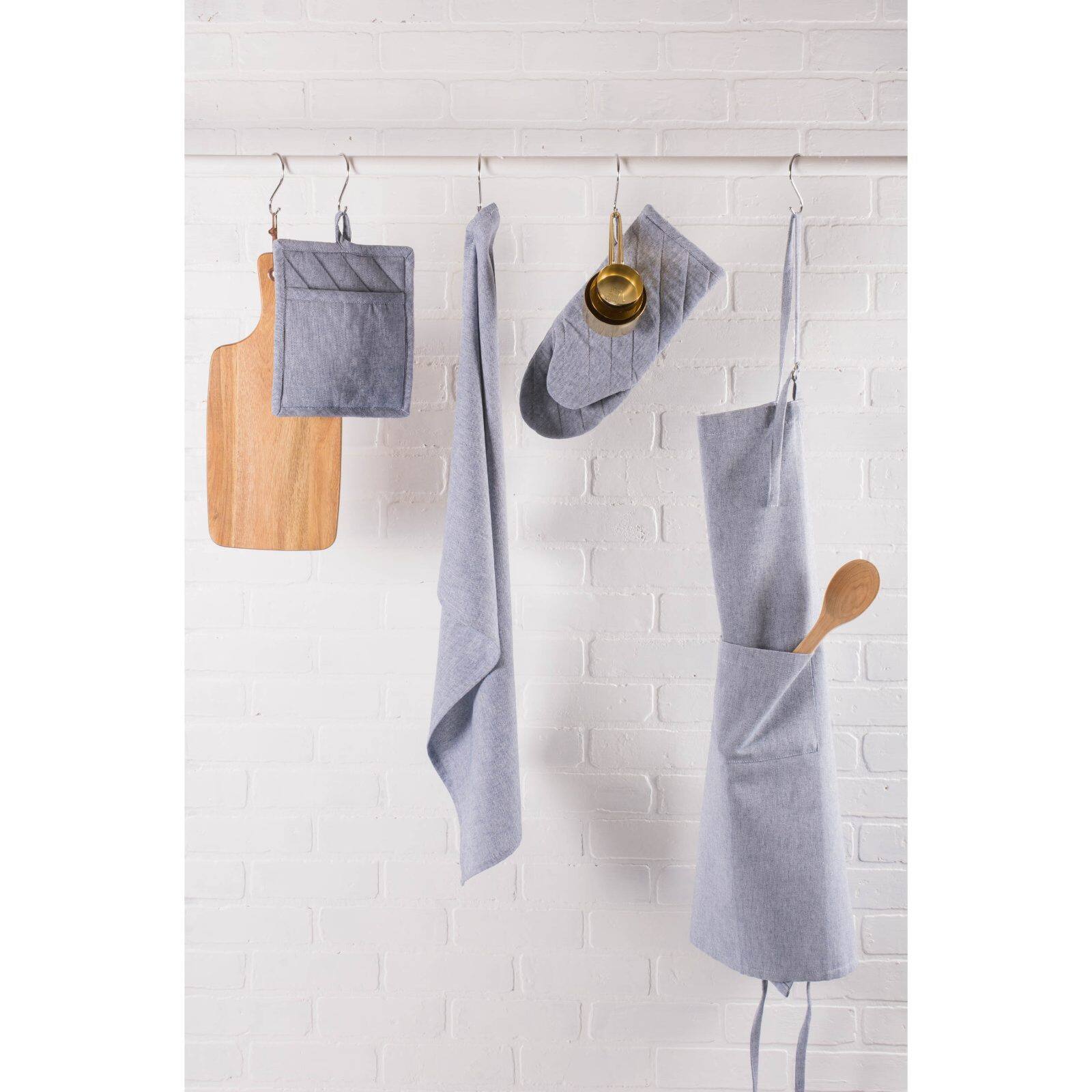 DII® Solid Chambray Chef Apron