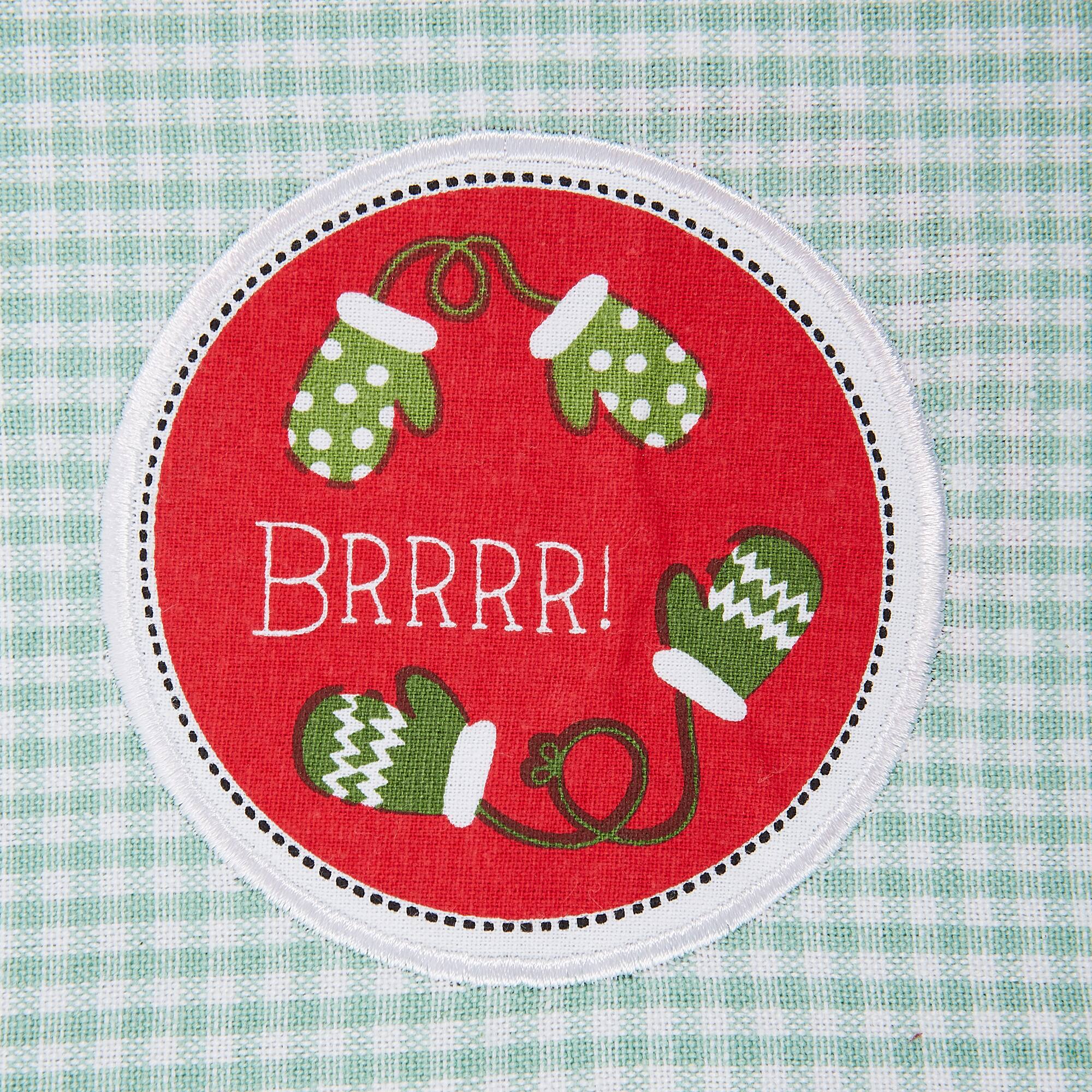 DII® Brrrr Mittens Embroidered Dishtowel Set
