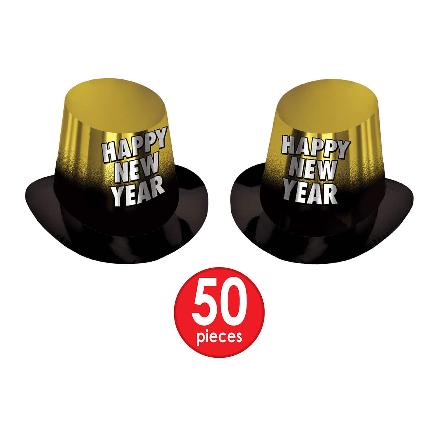 Beistle Black & Gold the Great New Year Accessory Kit