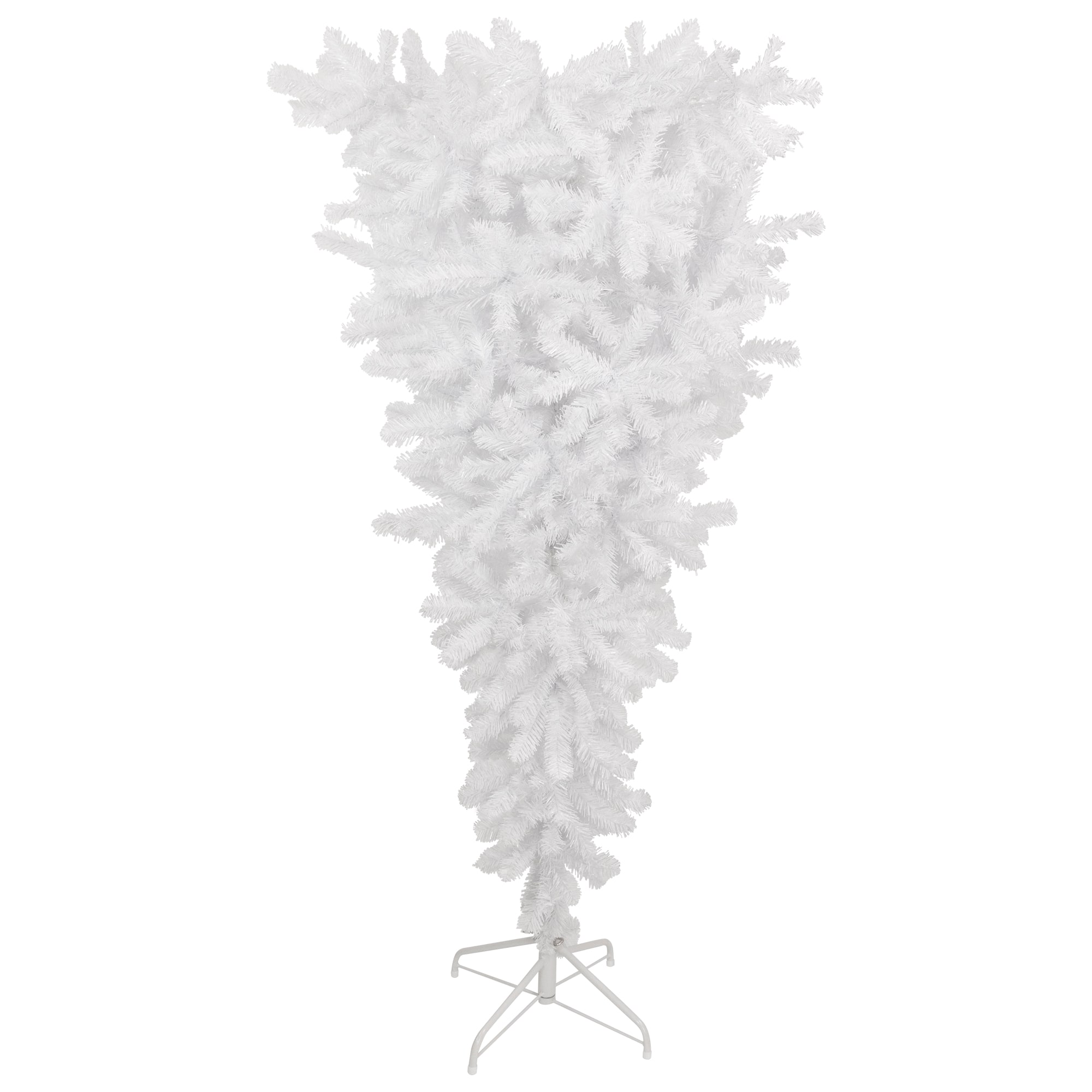 5.5ft. Unlit Upside Down White Spruce Artificial Christmas Tree