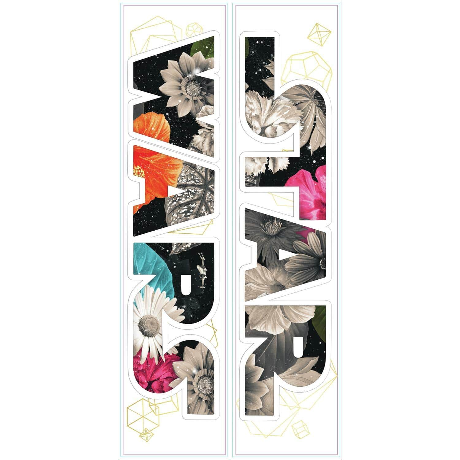 RoomMates Star Wars Floral Logo Peel & Stick Giant Wall Decals