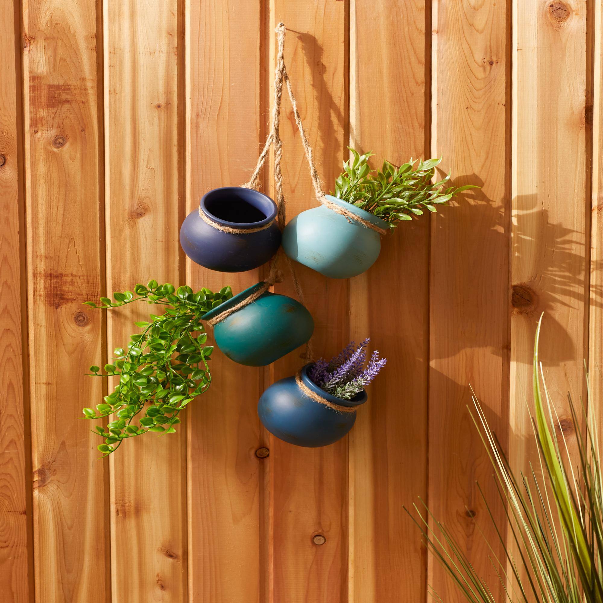 23" Garden Dangling Mini Pots