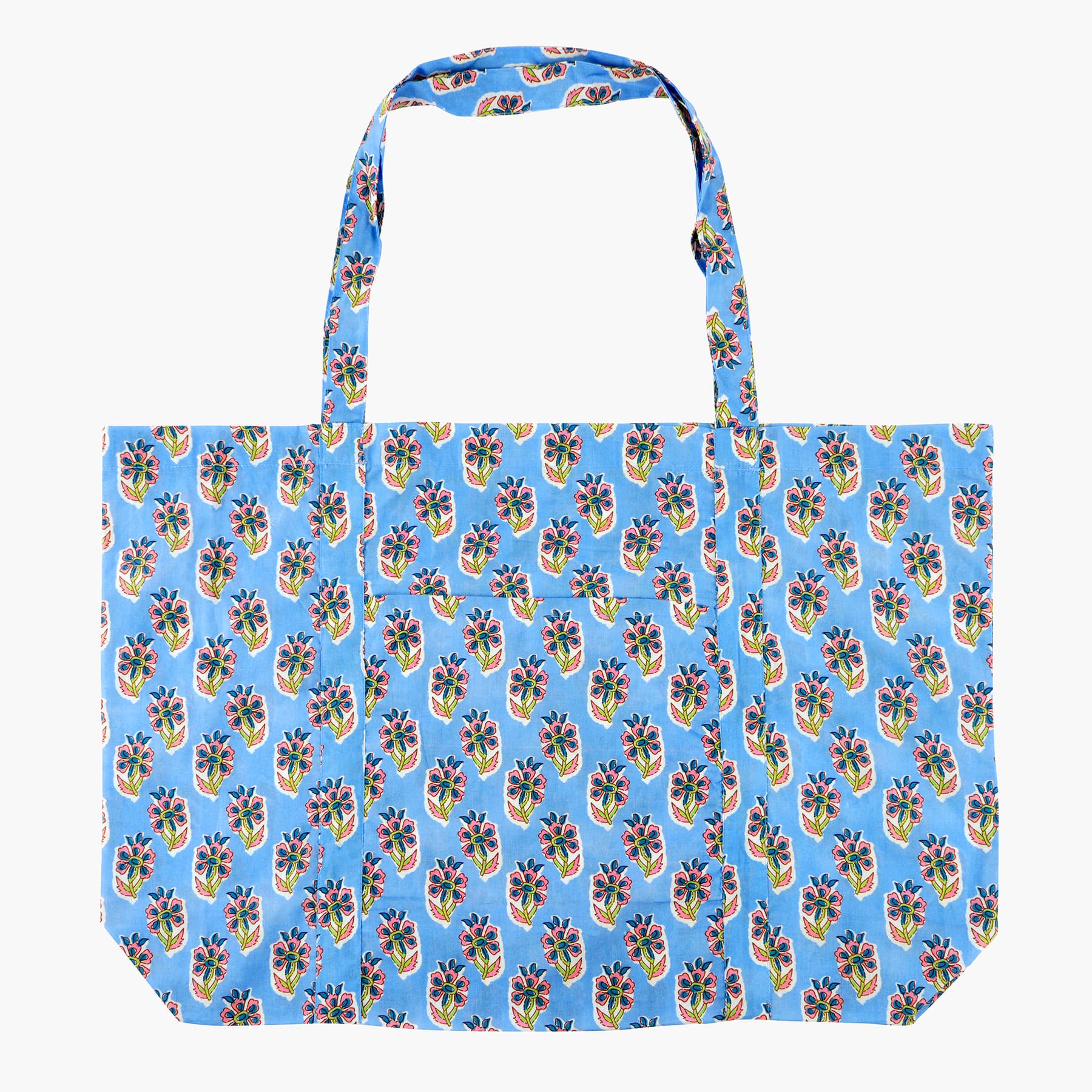 24.75" Printed Cotton Tote bag with Gift Matchbox