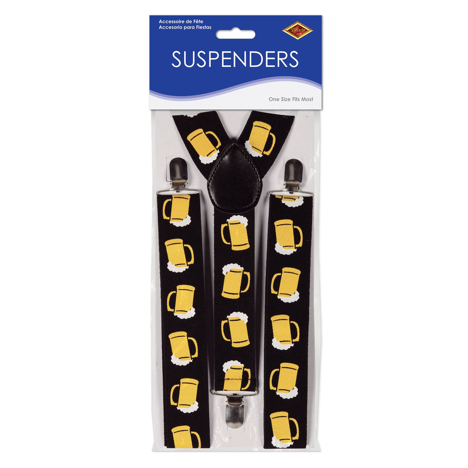 Beistle Oktoberfest Beer Mug Suspenders