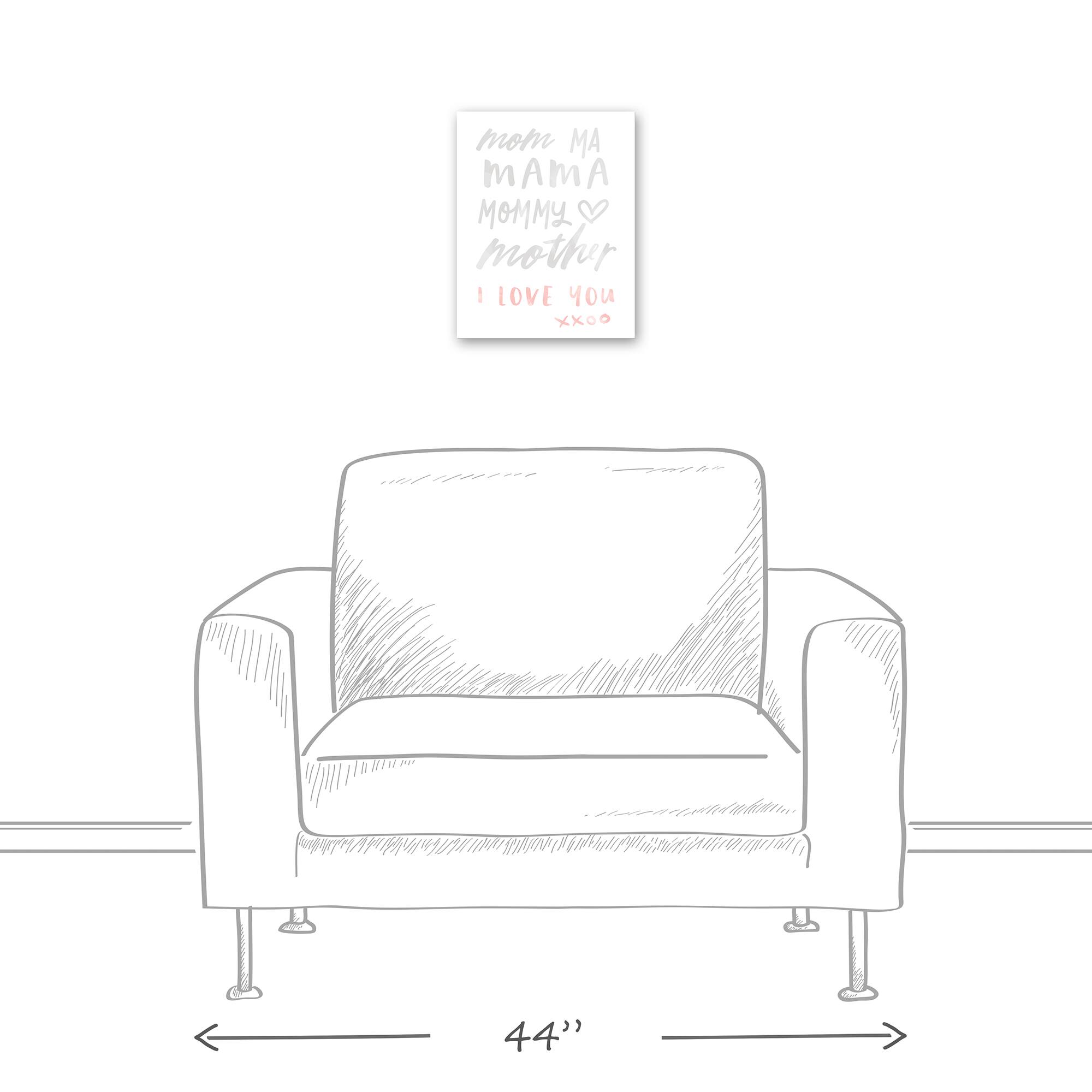 Mom Names Canvas Wall Art