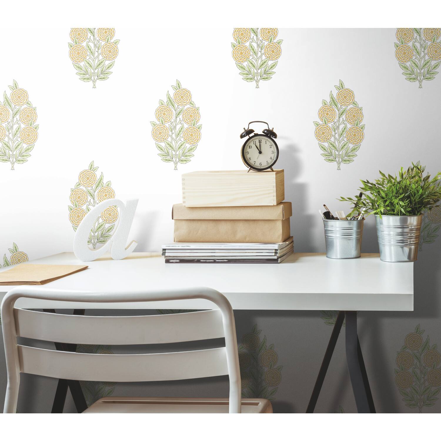 RoomMates Tamara Day Dutch Floral Peel & Stick Wallpaper