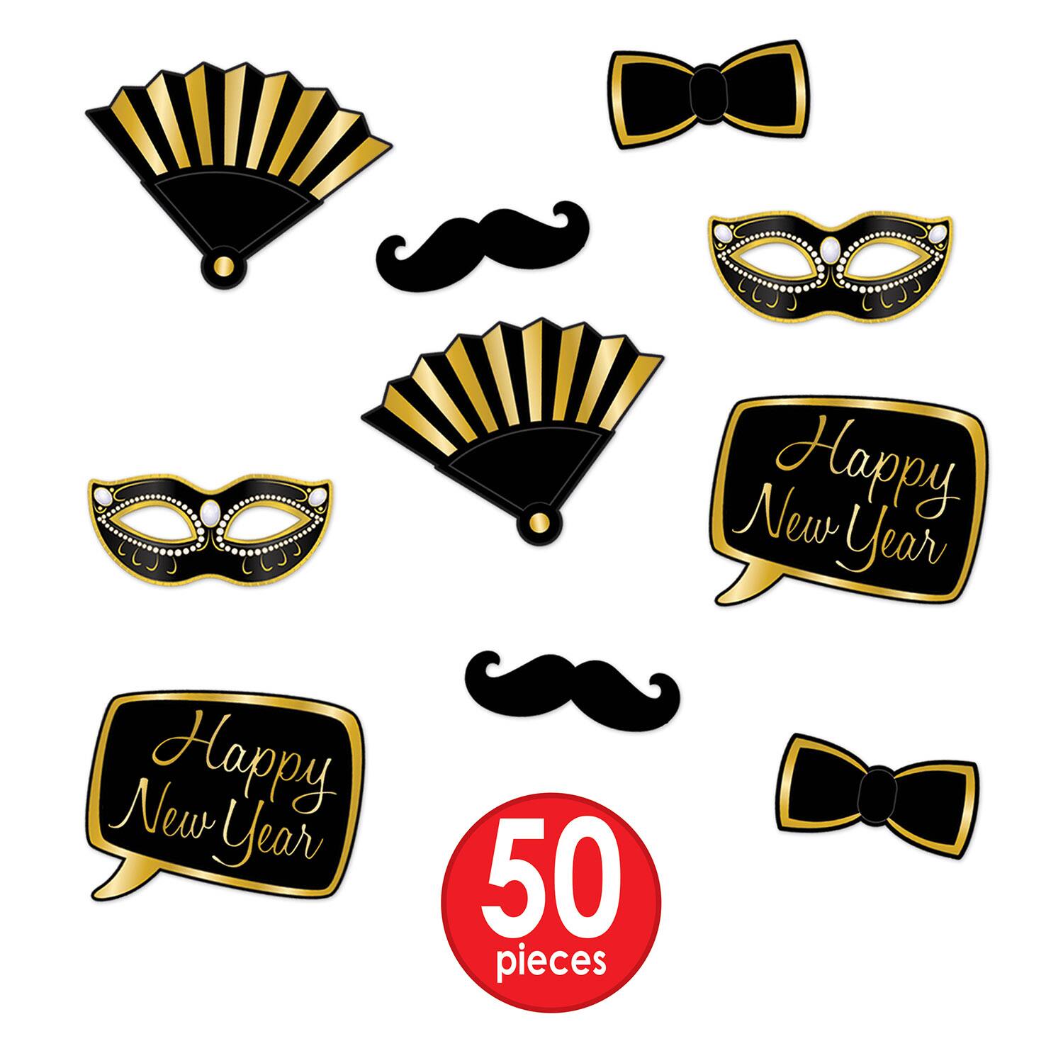 Beistle Simply Paper New Year Accessory Kit
