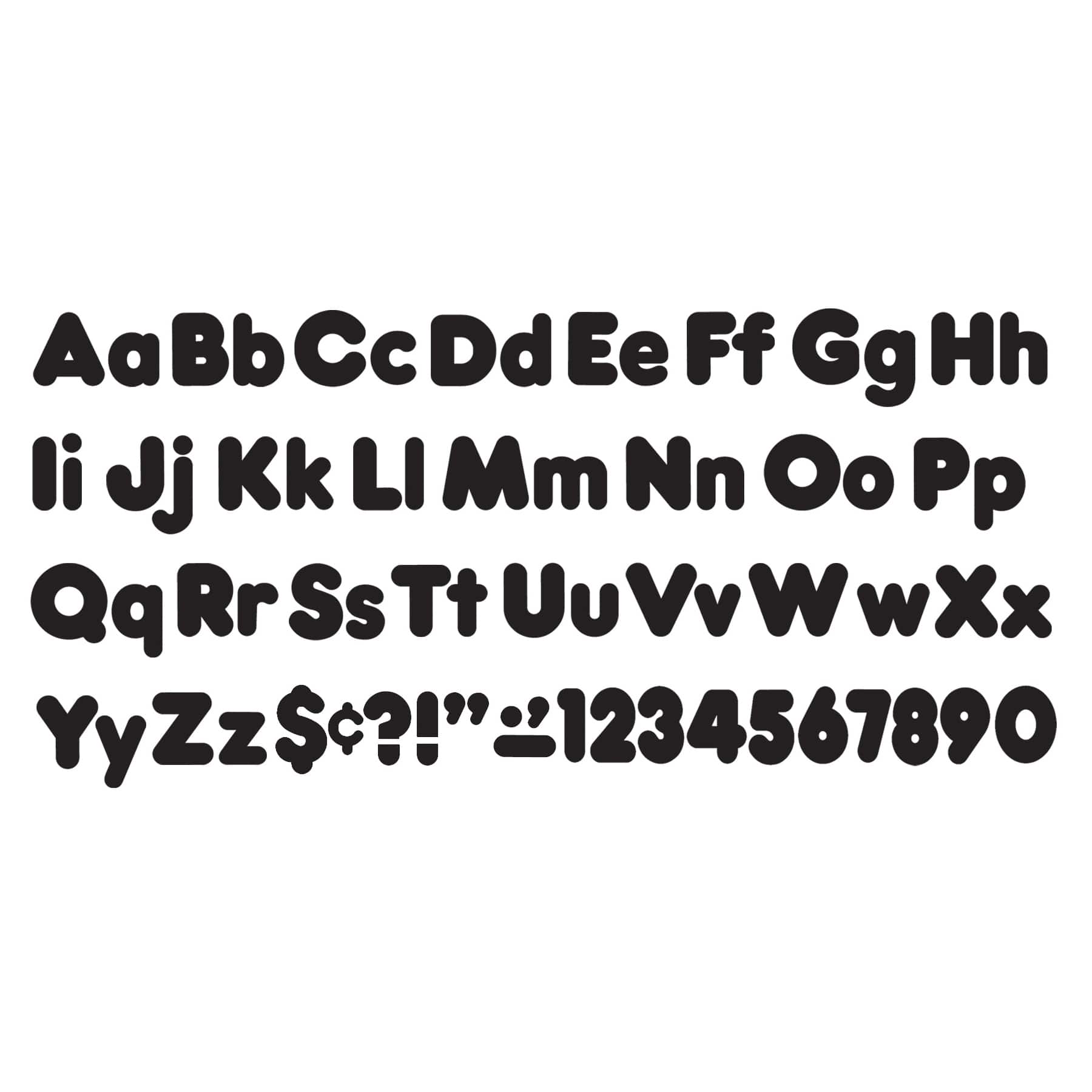 Trend Enterprises® 4" Casual Combination Ready Letters