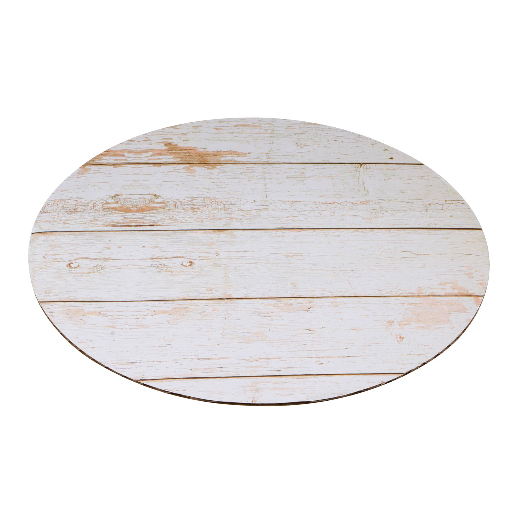 10" White Wood Grain Cake Boards by Makery®