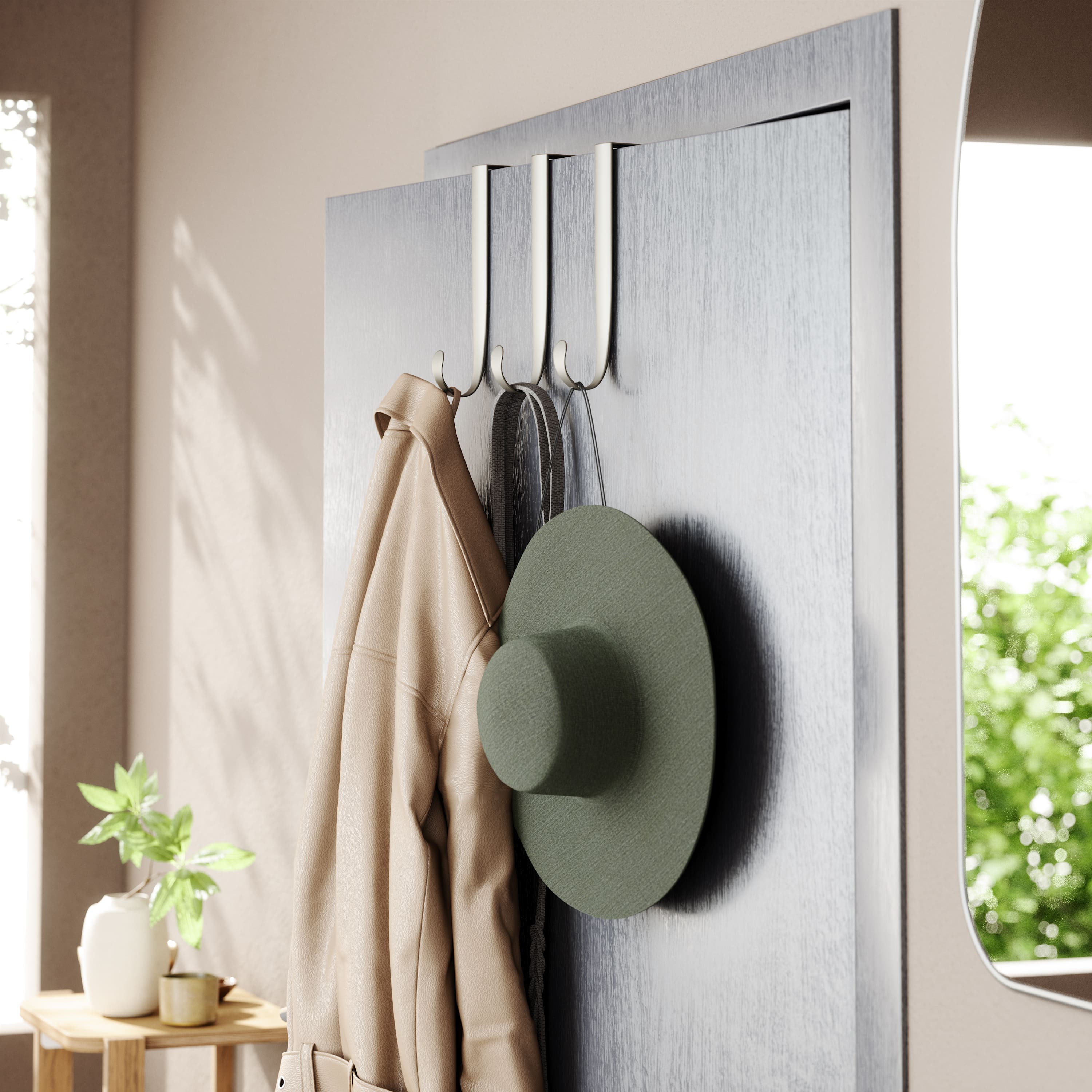 Umbra Schnook Over the Door 3 Hook Set