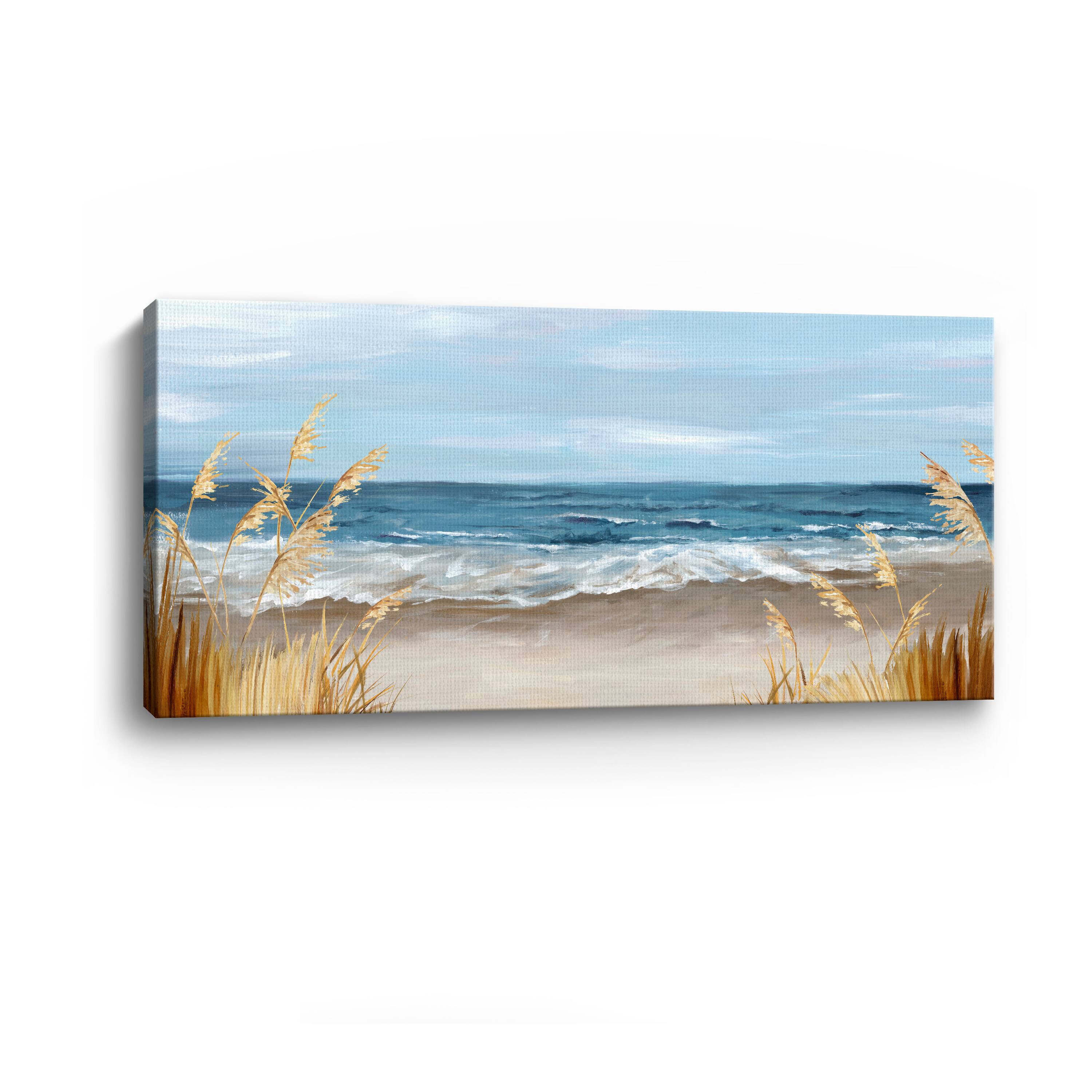 Lumaprints Untouched Beach Grass Canvas Giclée