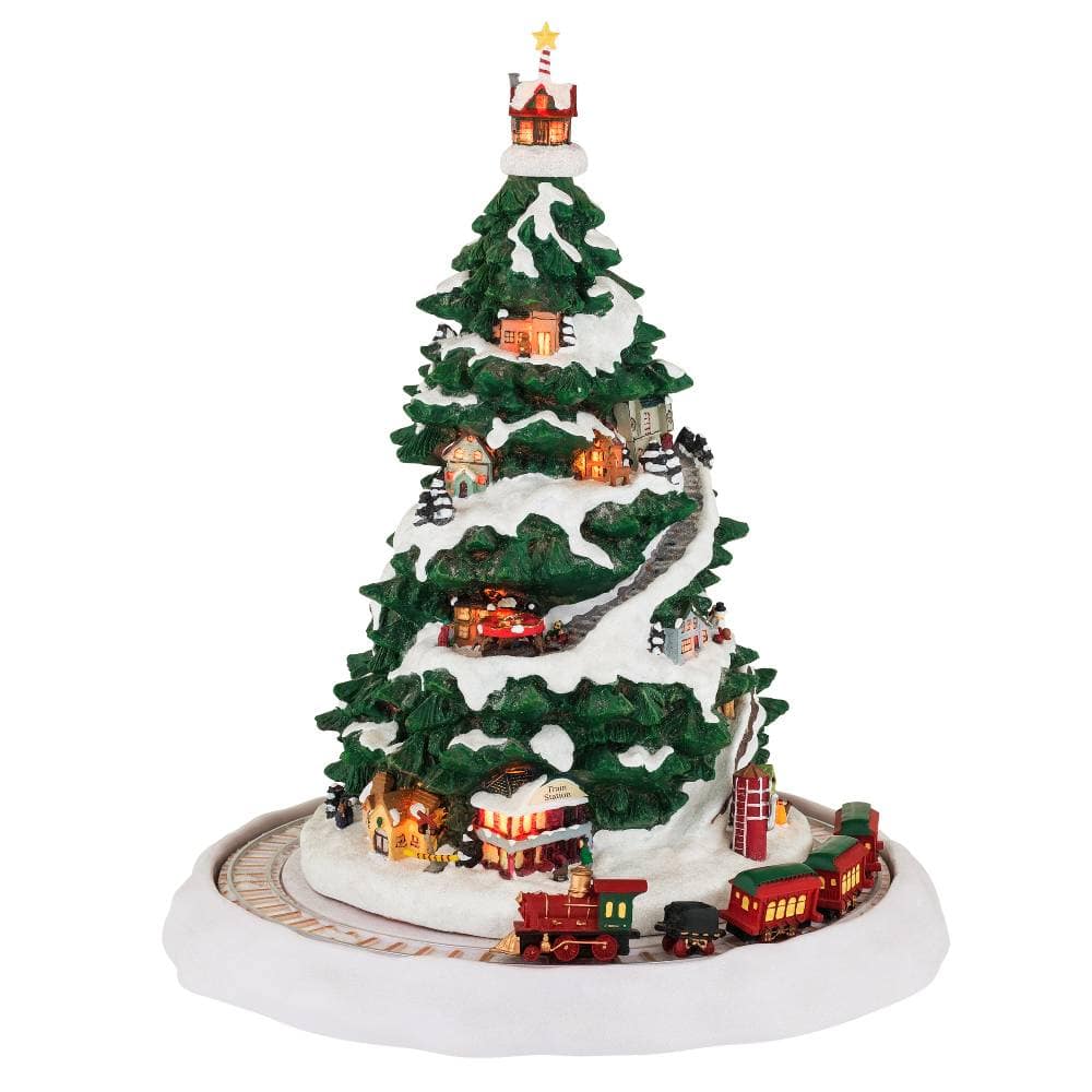17.5" Lighted Winter Wonderland Christmas Eve Express