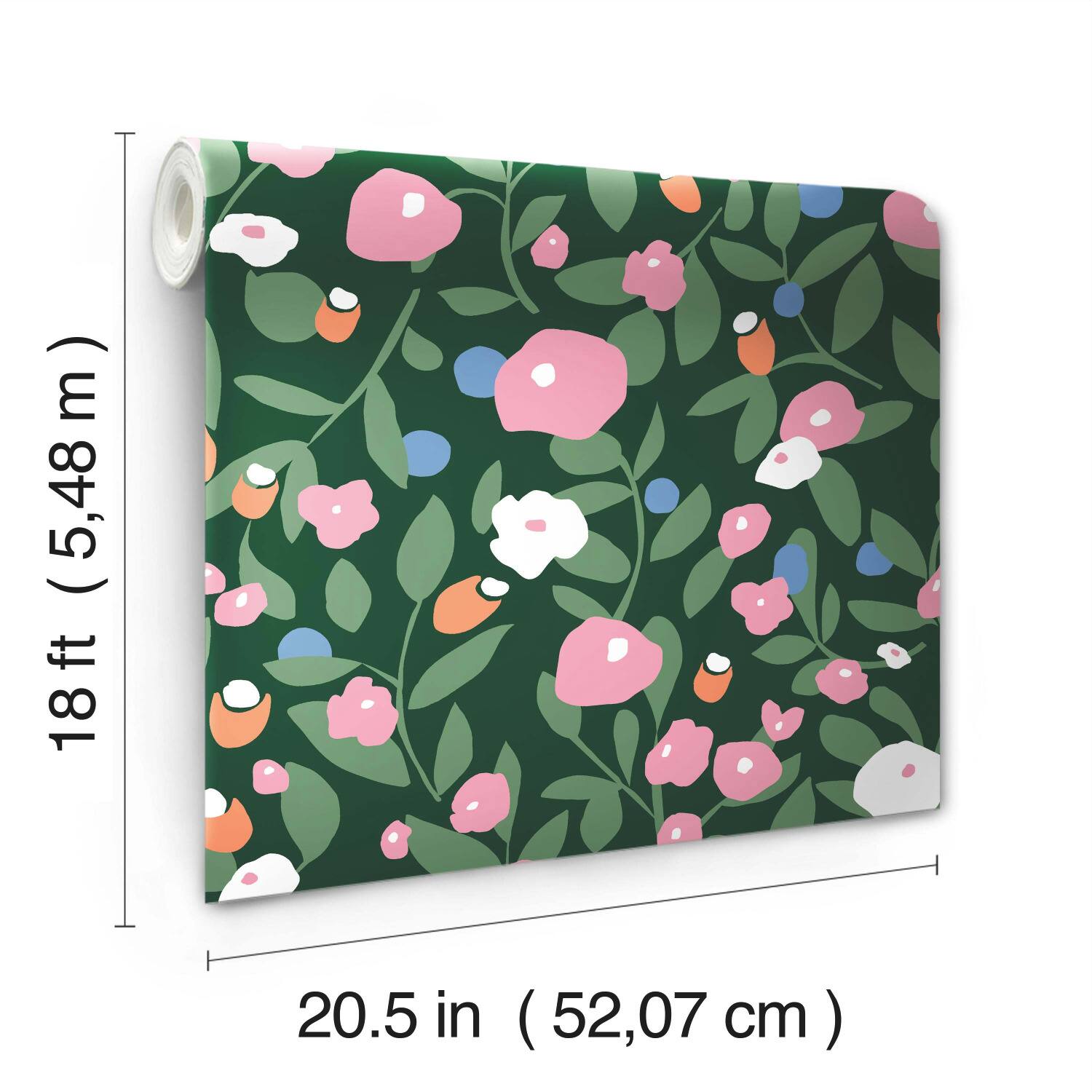RoomMates Kensington Garden Peel & Stick Wallpaper