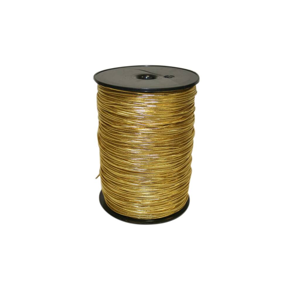JAM Paper Home Décor Trimmings 1.8mm x 400yd. Metallic Wired Braid String