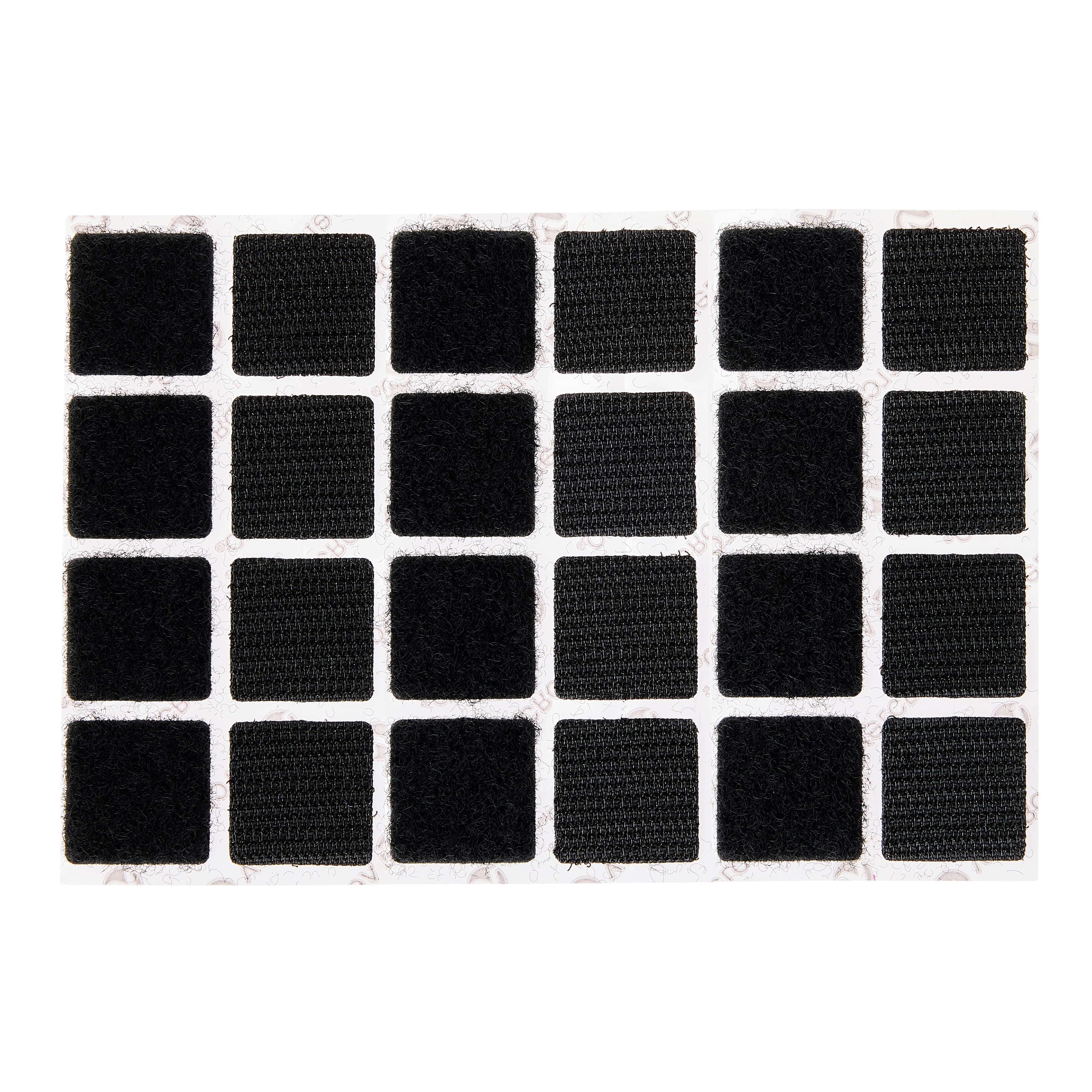 12 Packs: 12 ct. (144 total) VELCRO® Brand Sticky Back Black Squares