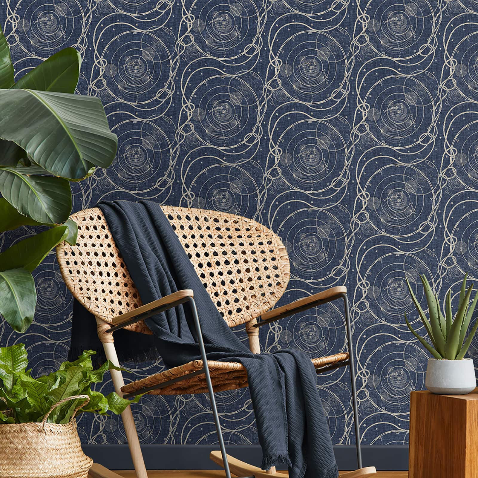 Tommy Bahama® Ropes & Spheres Peel & Stick Wallpaper