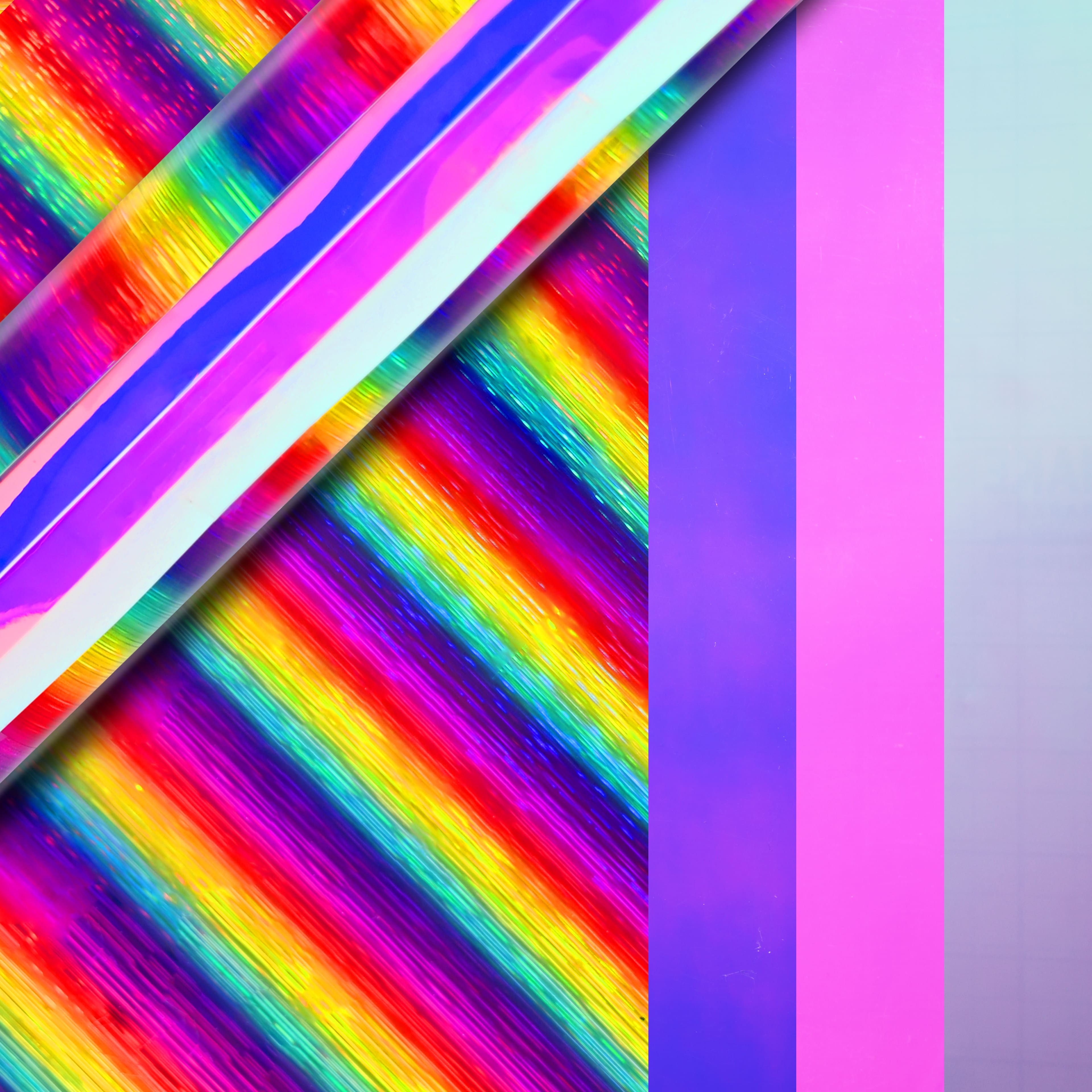 12" x 12" Permanent Holographic Vinyl Sampler by Make Market®