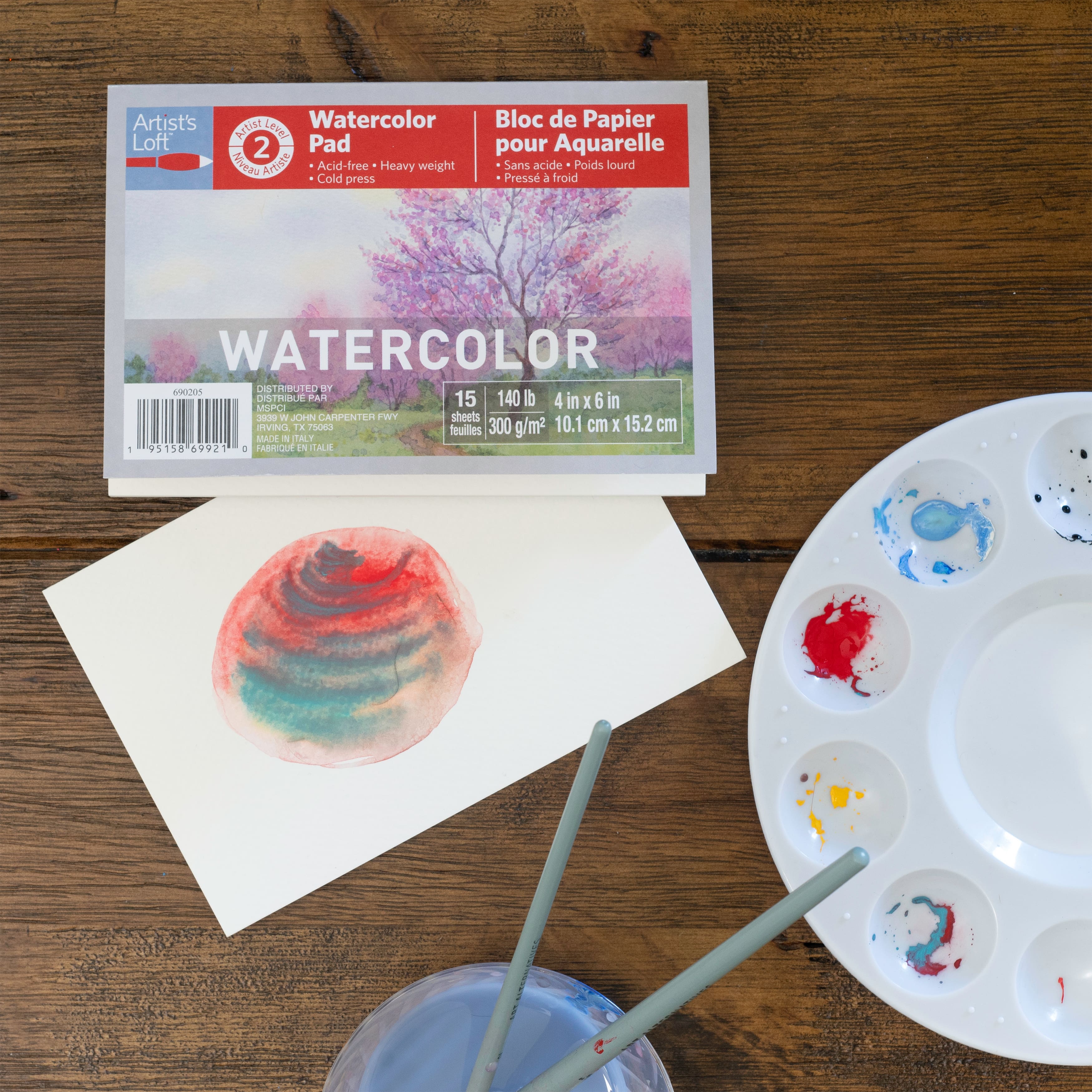 Level 2 Watercolor Pad by Artist's Loft™
