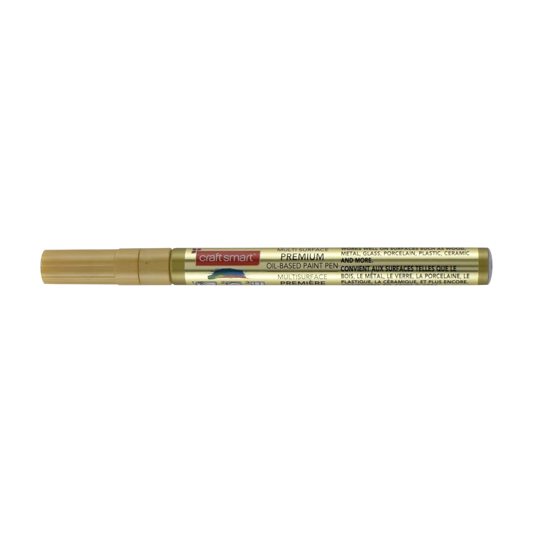 Metallic Fine Tip Multi-Surface Premium Oil-Based Paint Pen by Craft Smart®