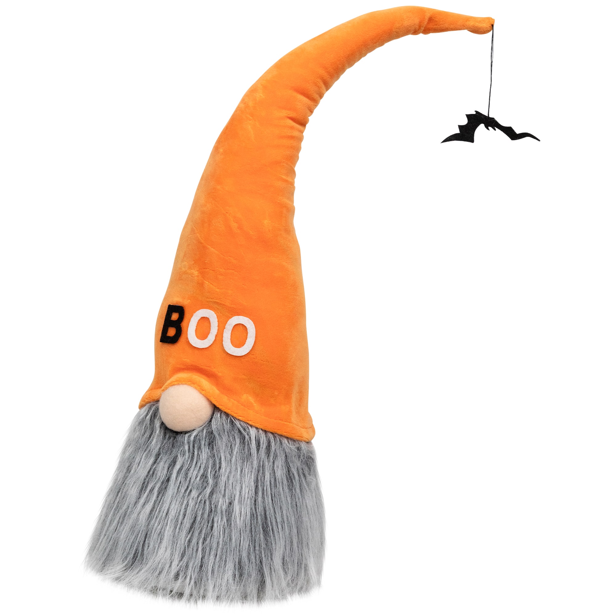 8" Flying Bat "Boo" Standing Halloween Gnome