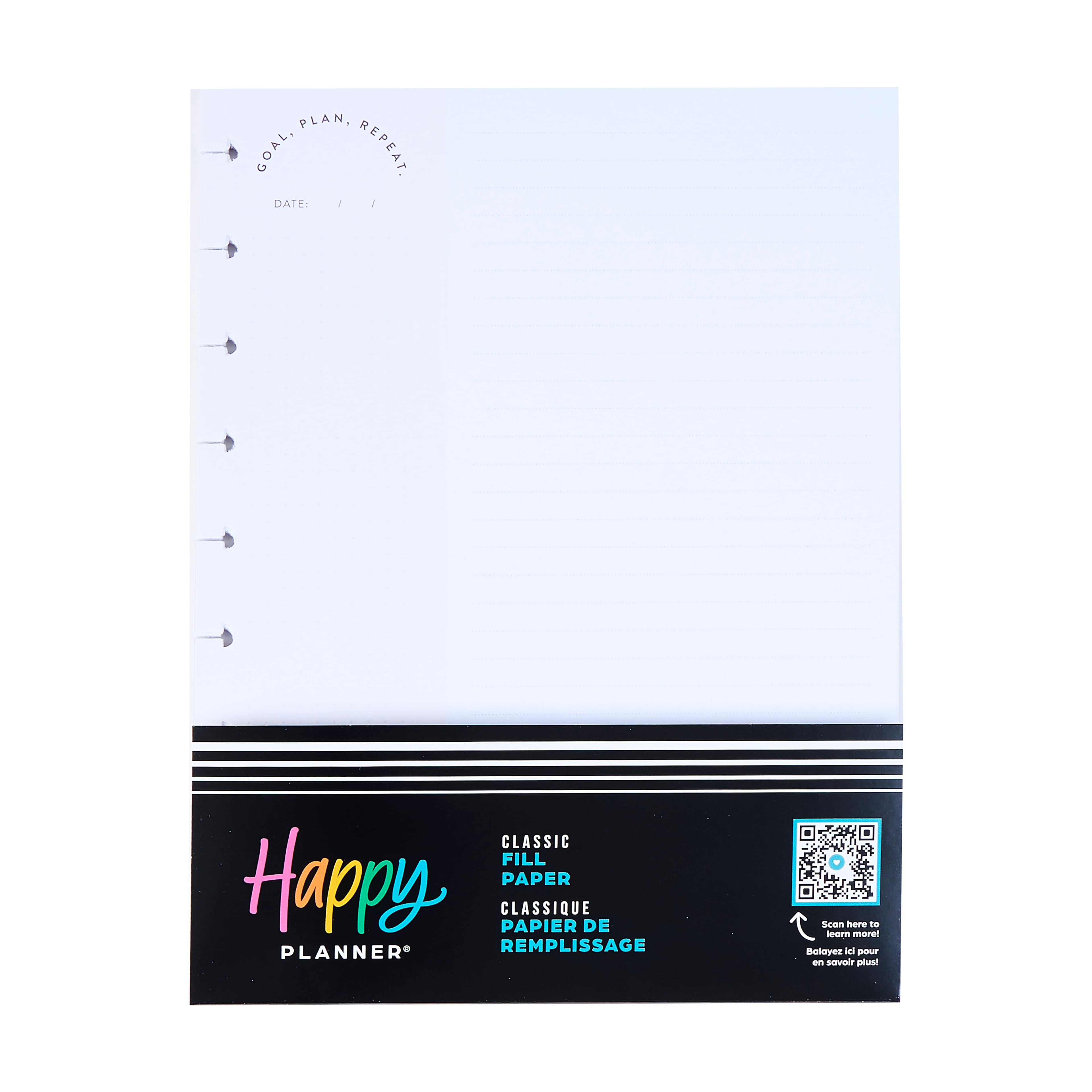 The Classic Happy Planner® Neutrals Fill Paper, 40 Sheets