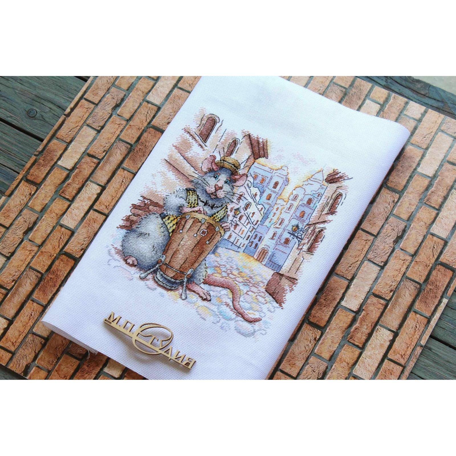 MP Studia Italian Streets Cross Stitch Kit
