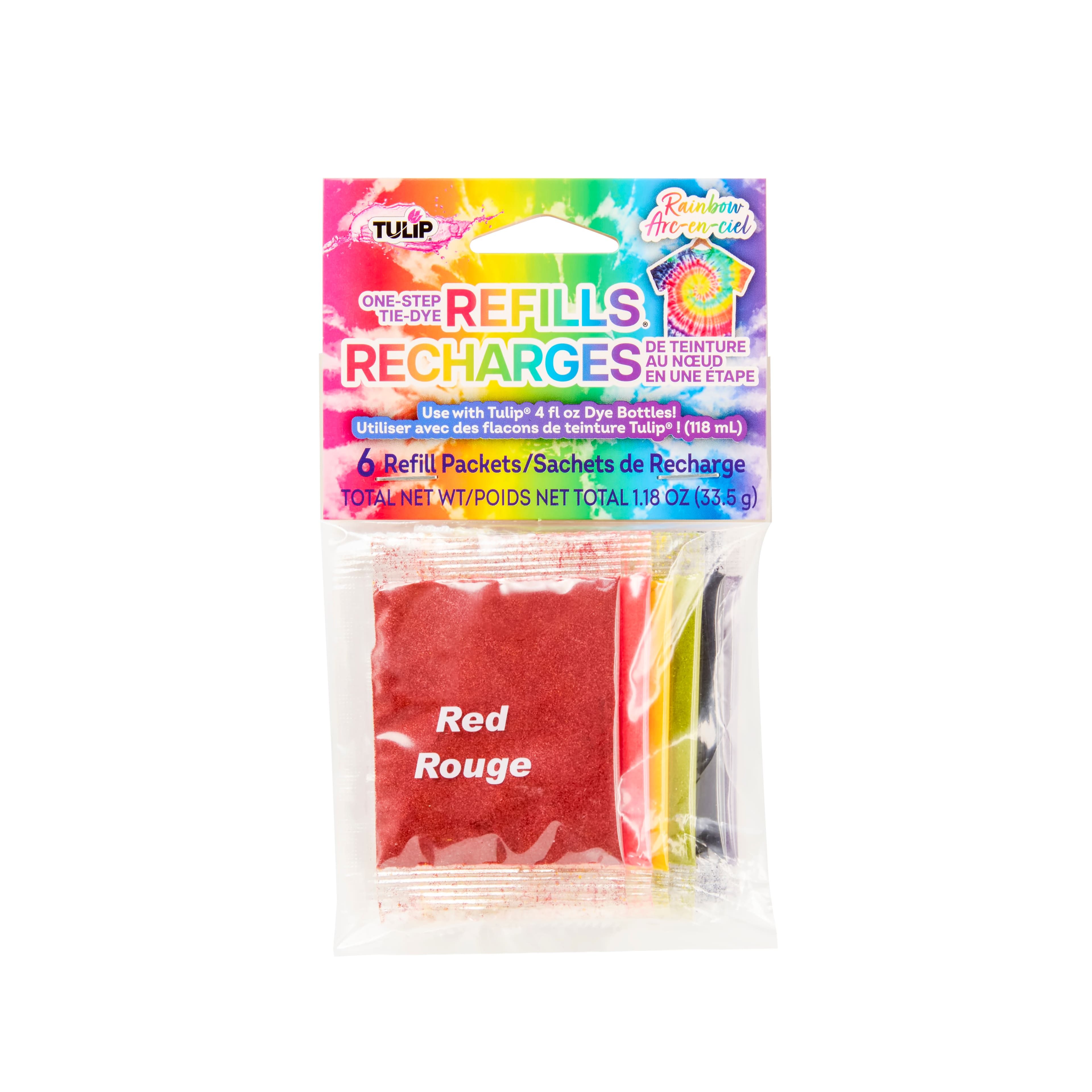 Tulip® One-Step Tie-Dye™ Rainbow Refills, 6ct.