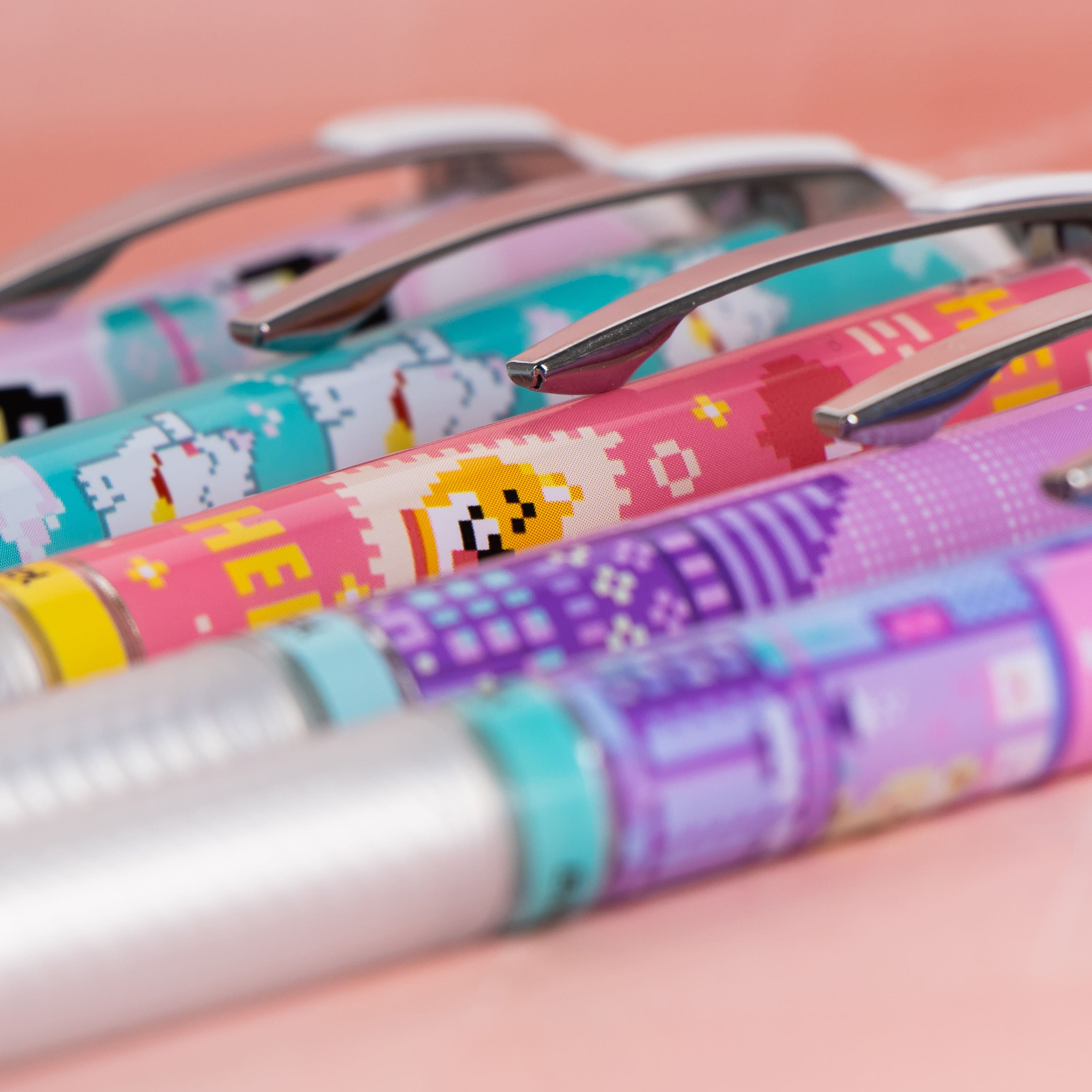 Pentel EnerGel® RTX Kawaii 0.7mm Black Ink Liquid Gel Pen Set