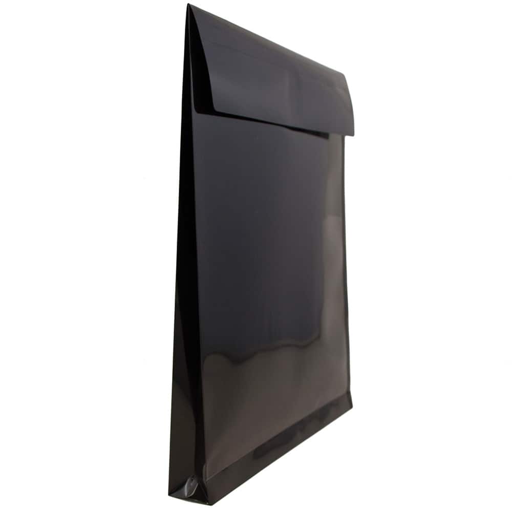 JAM Paper VELCRO® Closure 9.75" x 11.75" Expandable Open End Envelopes, 12ct.