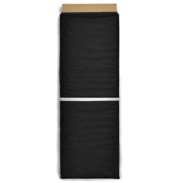 108 Inch Black Tulle